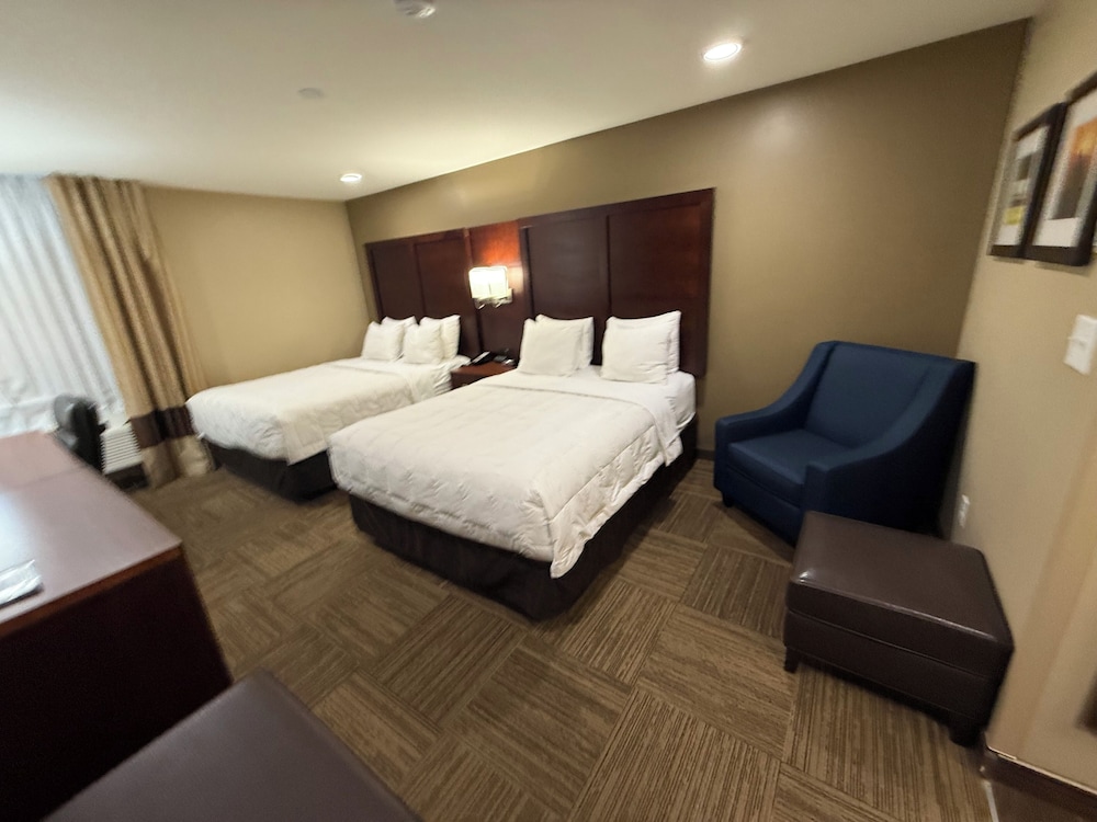 Comfort, Single, 2 Queen Beds, Living Area