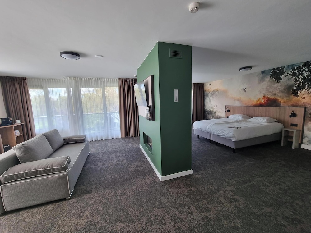 Suite, Twin Beds, Fletcher Hotel-Restaurant Langewold 3/6