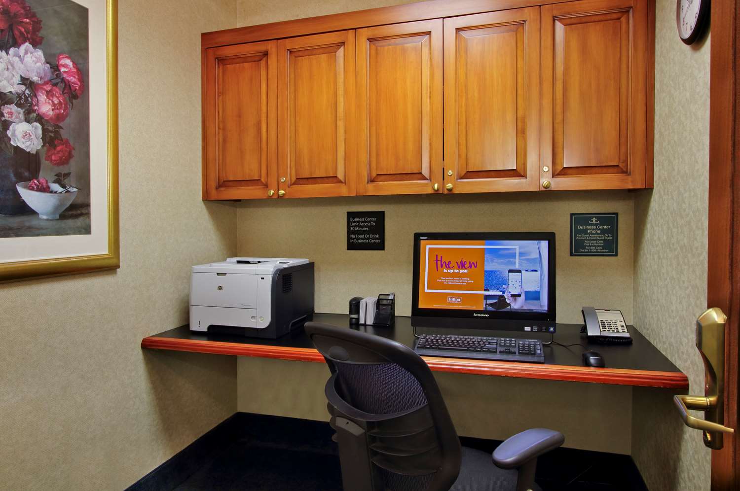 work area