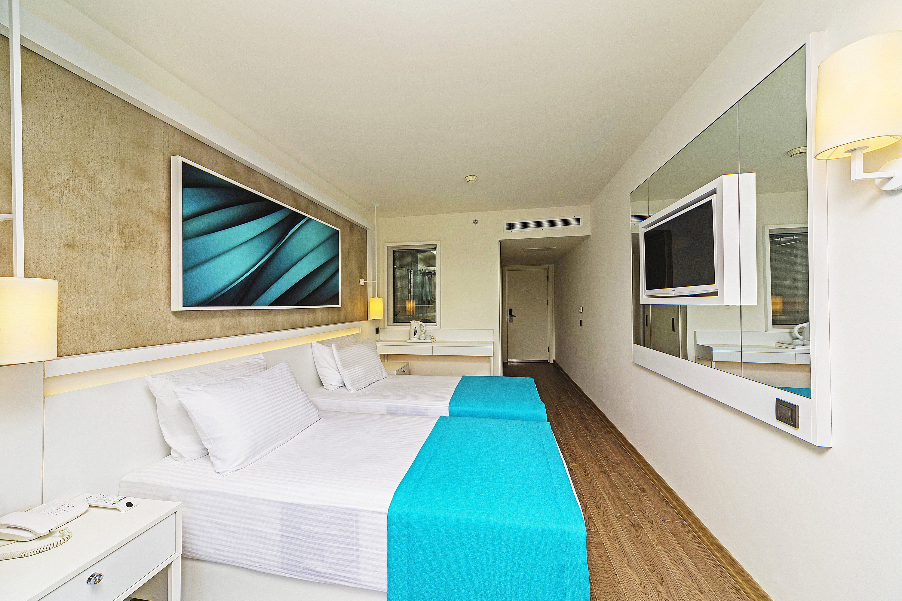 ROOM, DOUBLE BED, SEA VIEW