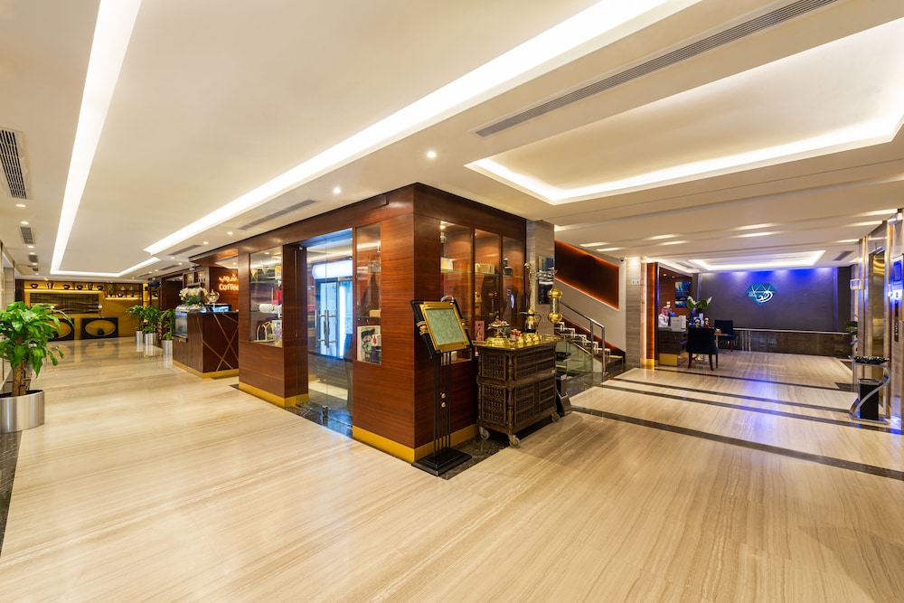 Lobby at Blue Diamond hotel, JEDDAH