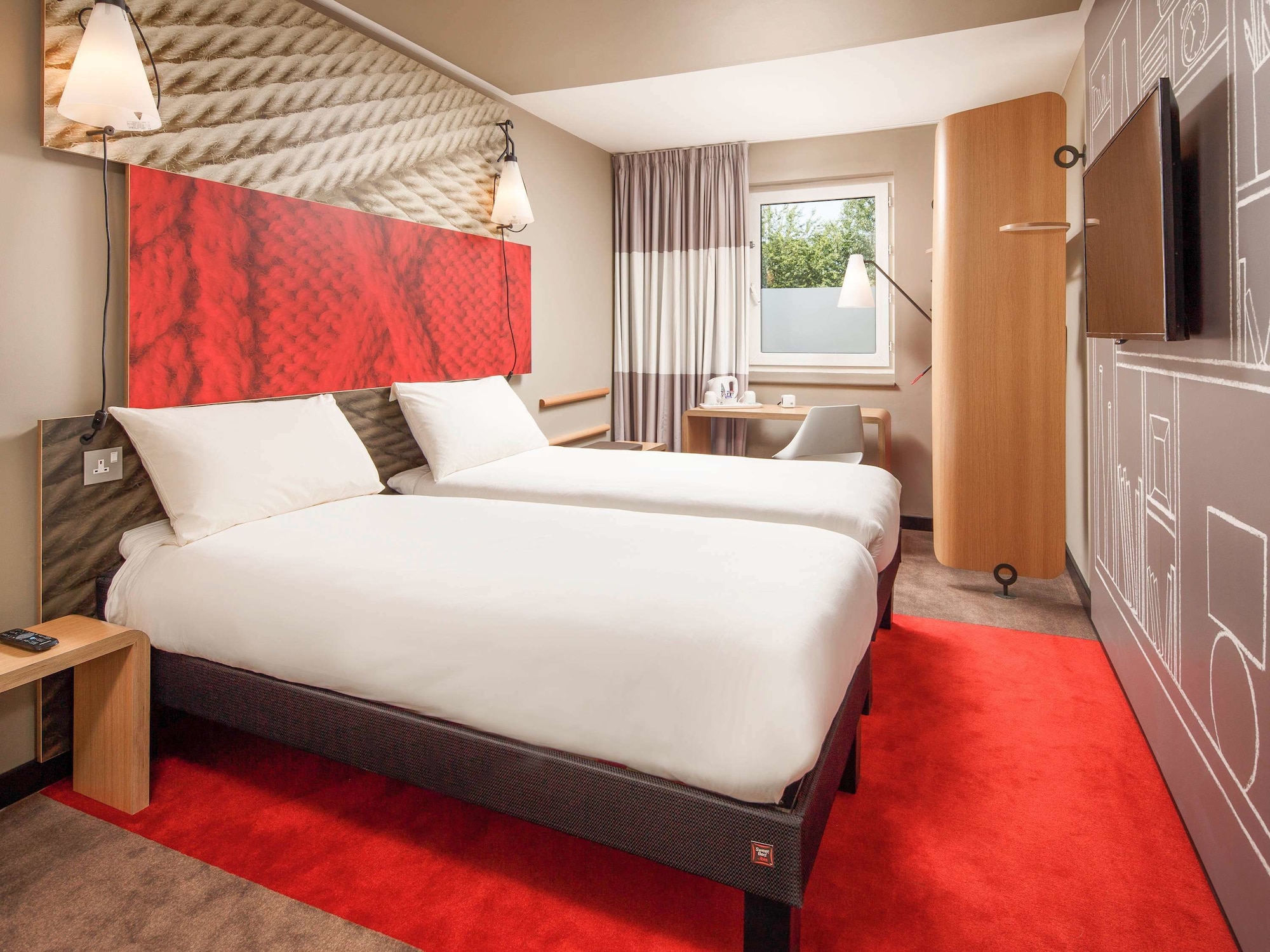 SWEET, TWIN BEDS