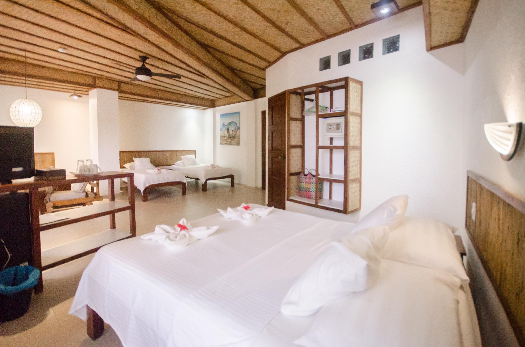 Deluxe, Family, 1 Double and 3 Single Beds, Balcony