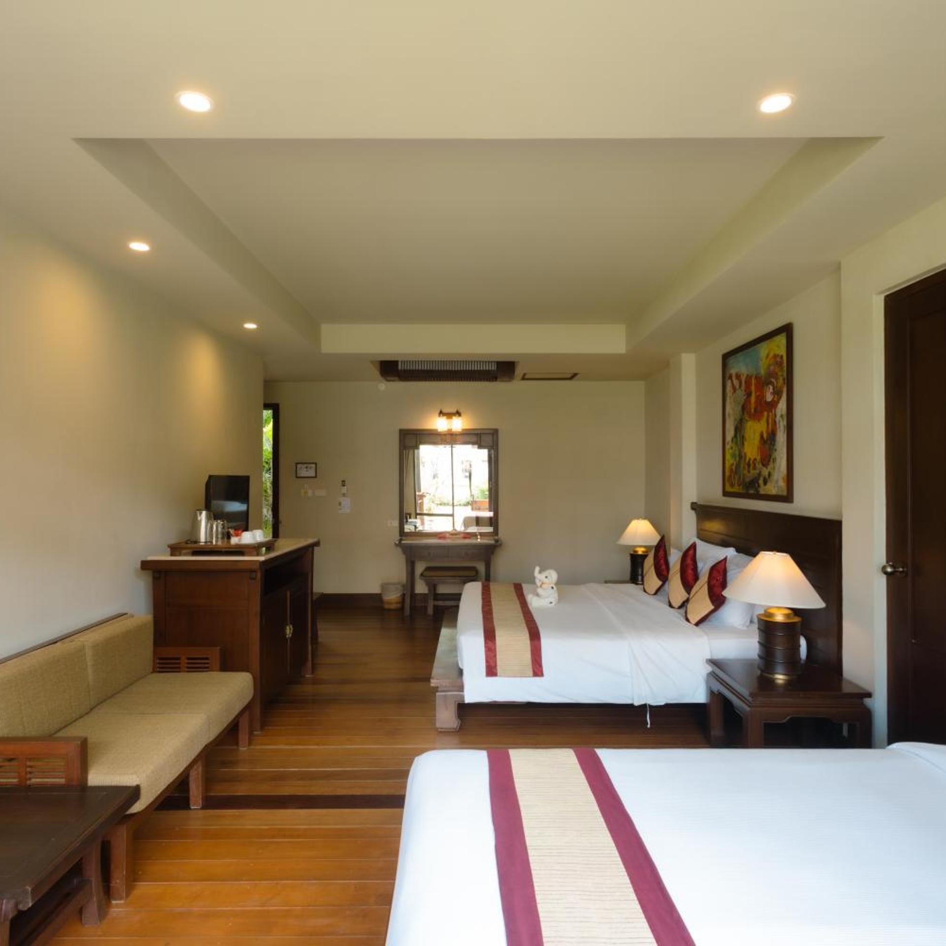 Room, Triple, Balcony or Terrace