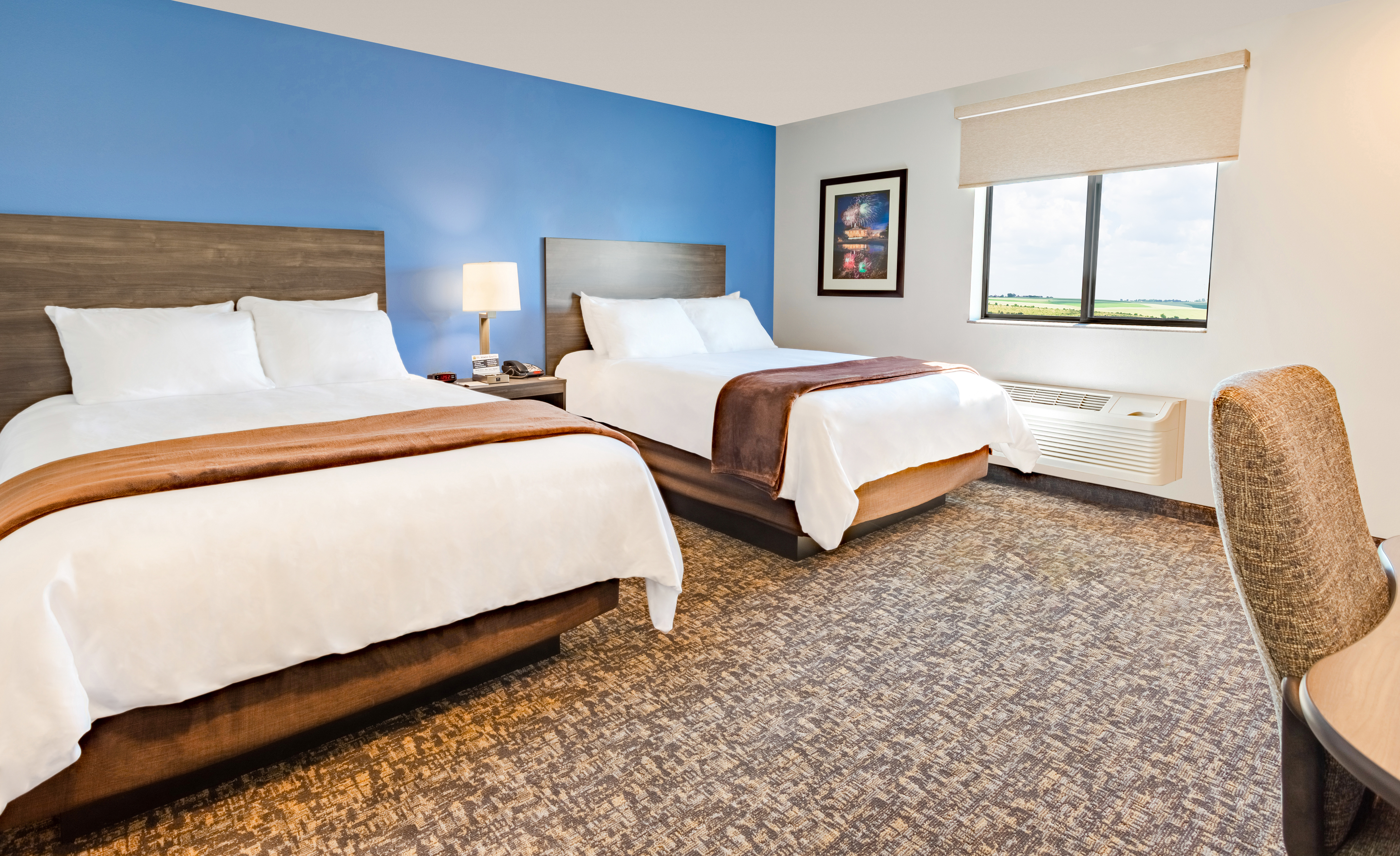 غرفة بسريرين كوين، My Place Hotel-Bentonville-Rogers, AR 2/3