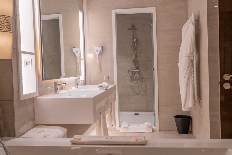 Bathroom at Widiane Resort, Bine el Ouidane