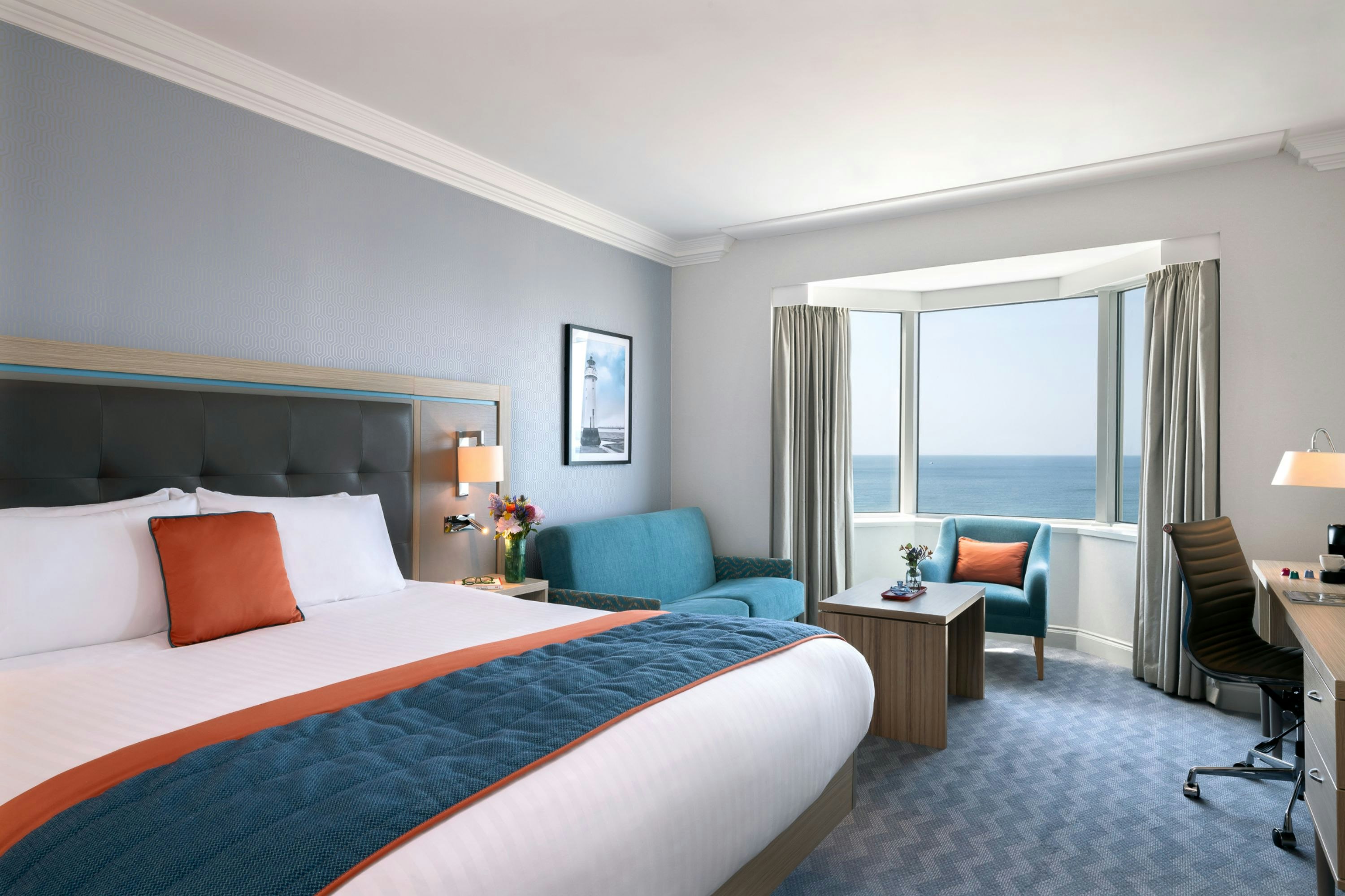 Superior, King Bed, Lateral Side Sea View، Leonardo Royal Hotel Brighton Waterfront 2/6