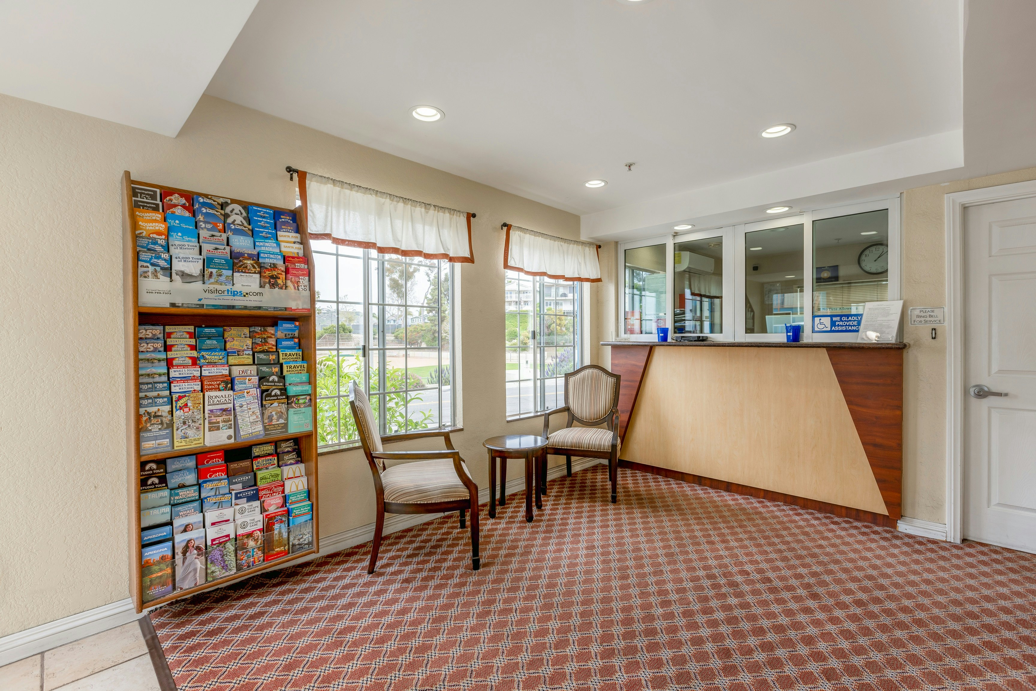 Lobby at Hotel Avenida, San Clemente Beach, SAN CLEMENTE - CA