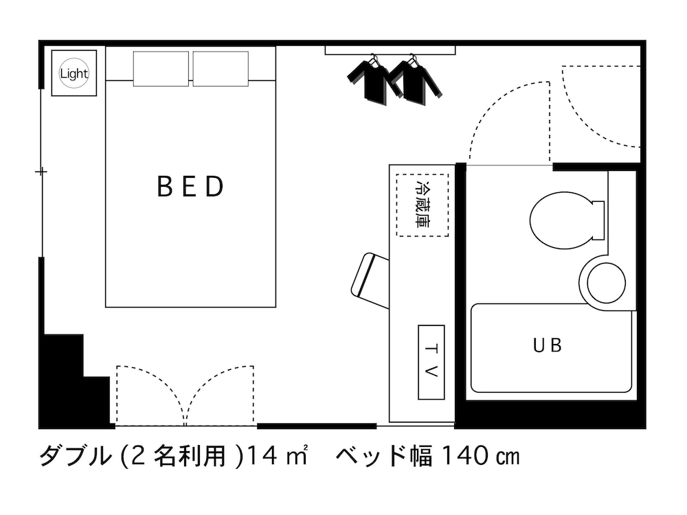 ホテルエリアワン高松 写真4