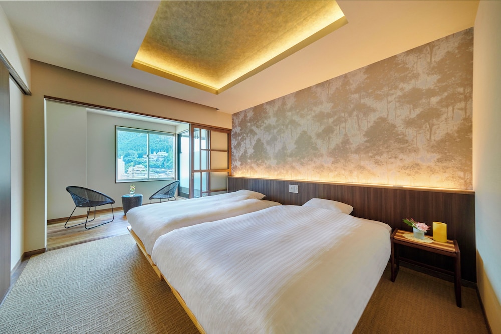 Room, Twin Beds, 2 Futon Beds, Outdoor Bath