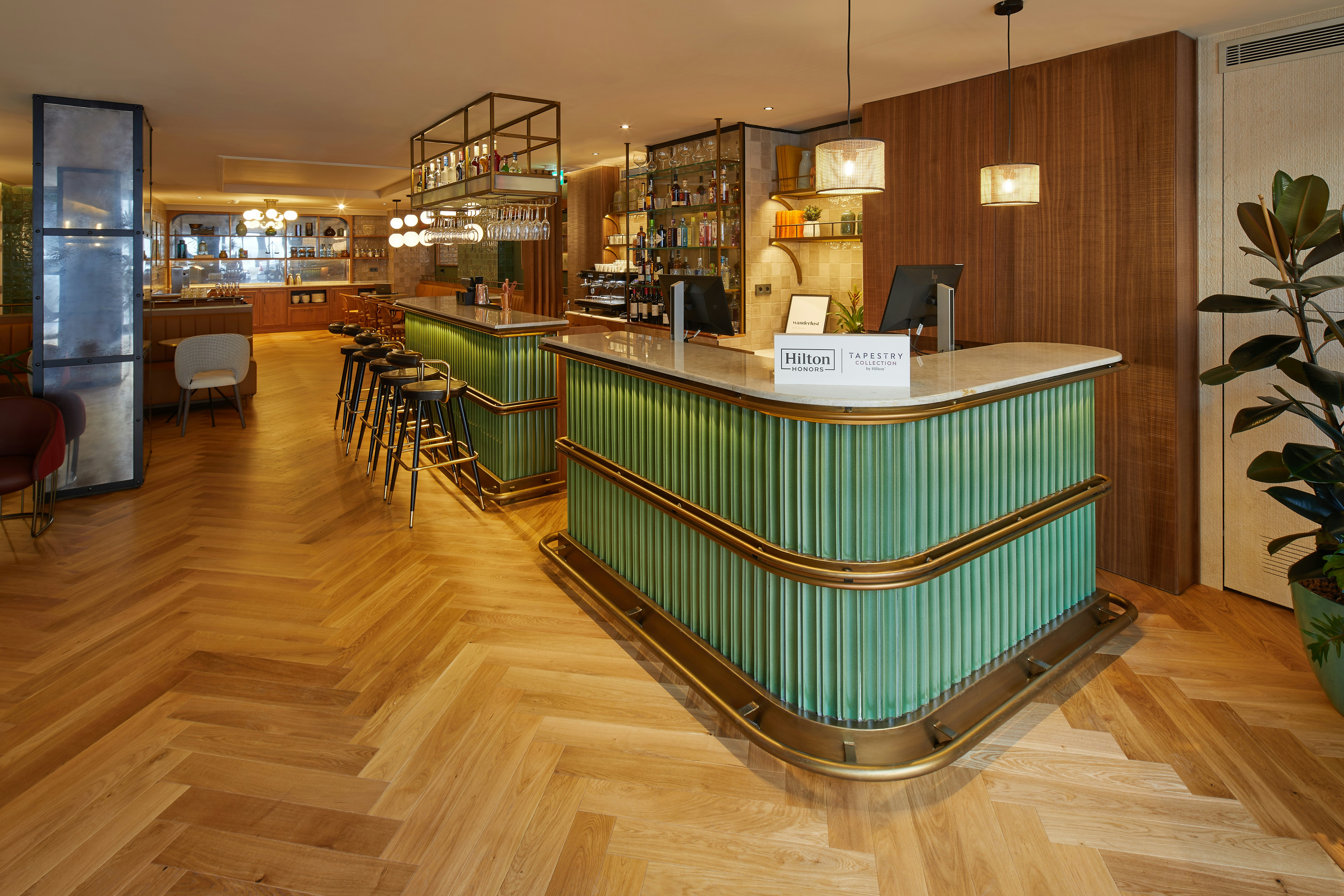 Lobby at Via Sants Hotel Barcelona, Tapestry Collection by Hilton, BARCELONA