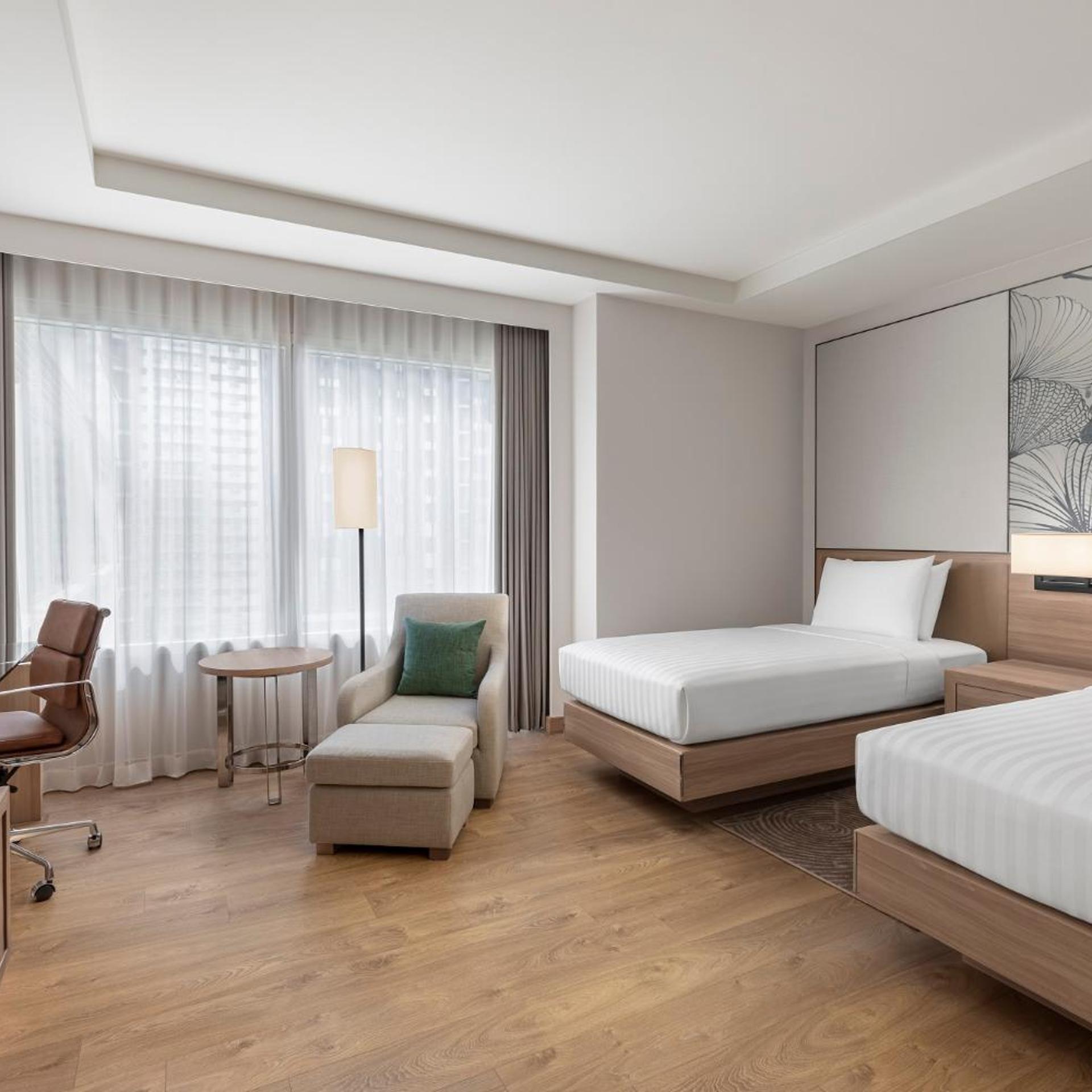 Renovated, Deluxe, Twin Beds