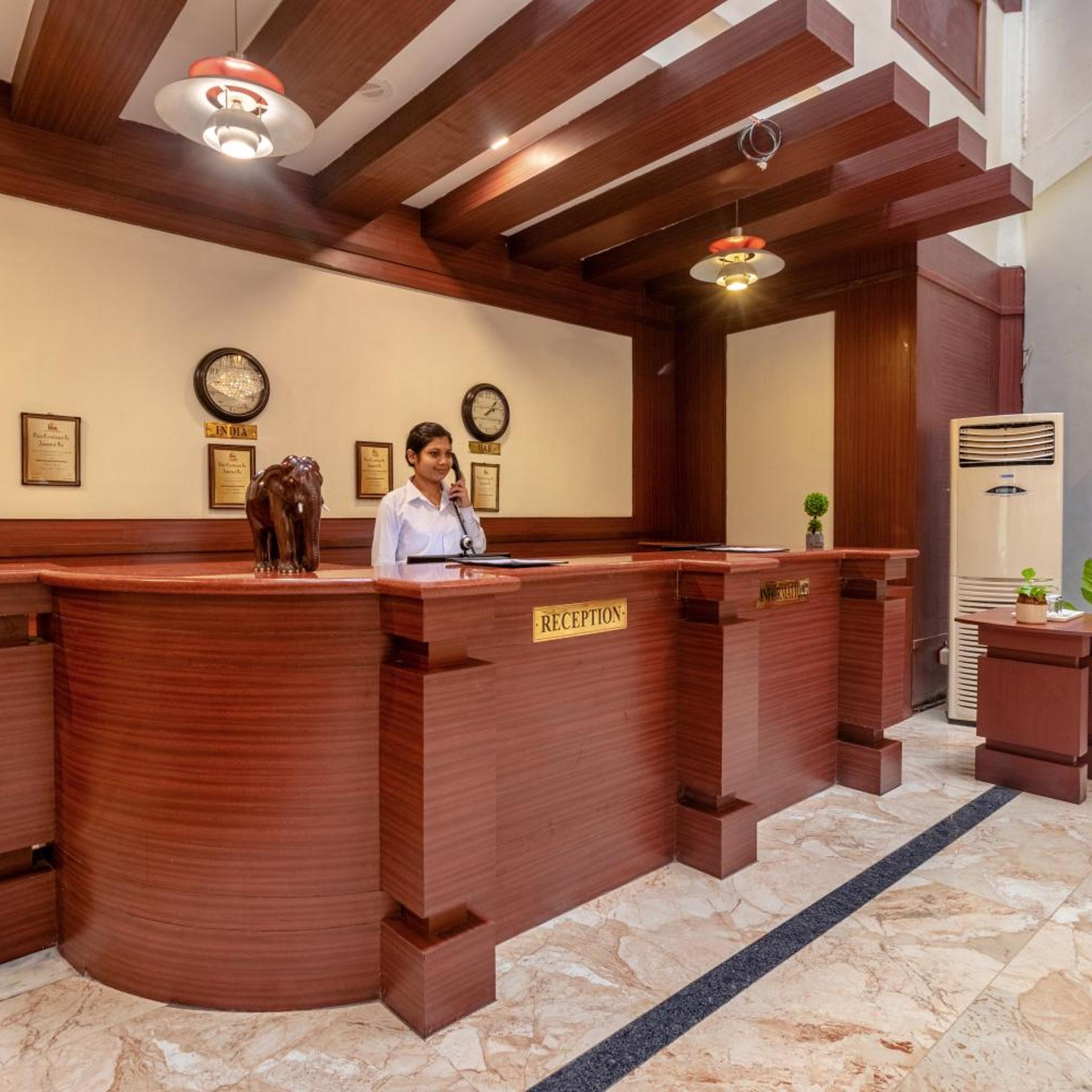 Lobby at Zip By Spree Hotels Mangala Towers, THRISSUR