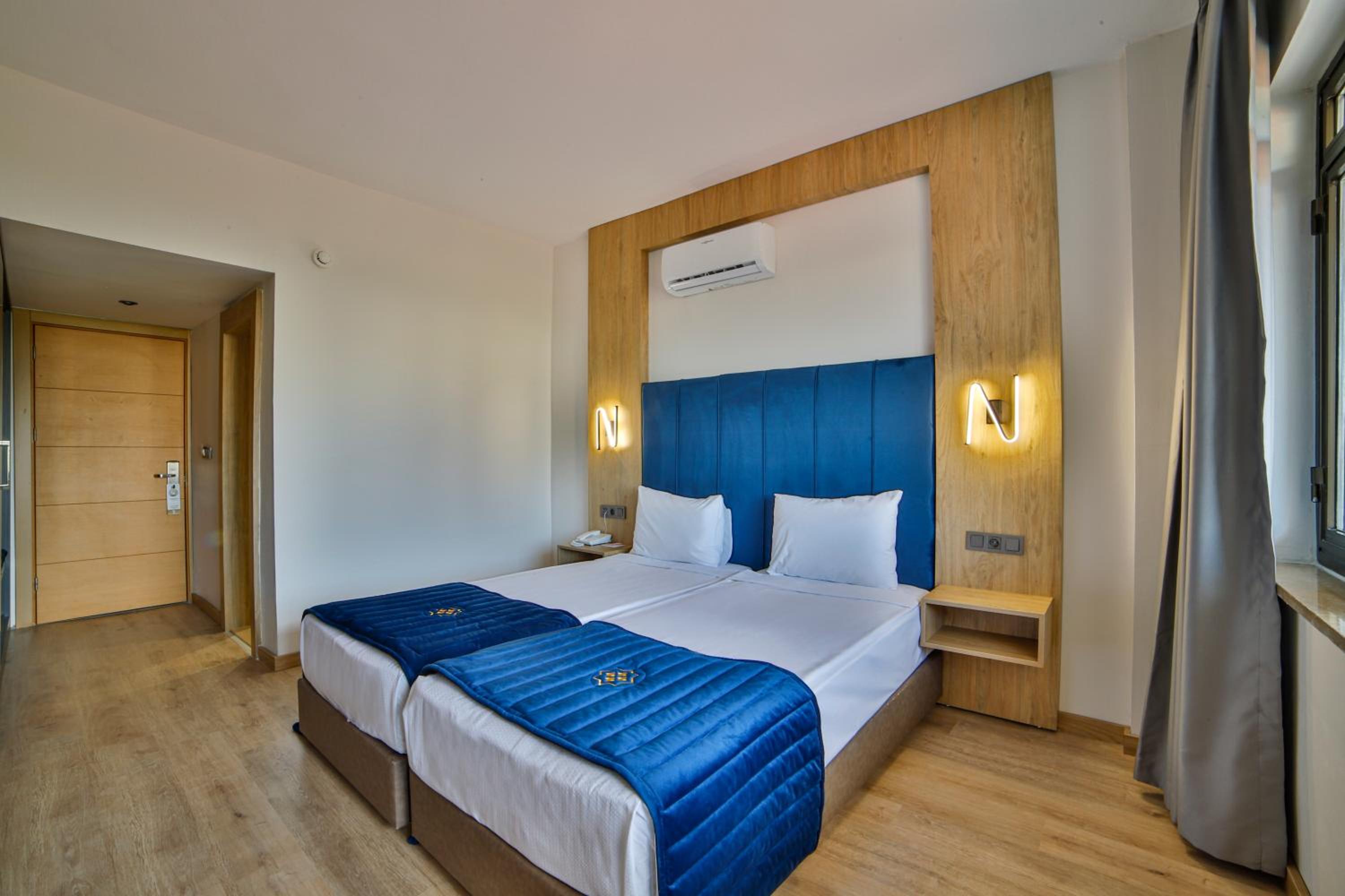 غرفة بسرير مزدوج أو سريرين منفصلين بإطلالة على المدينة، Nashira City Resort Hotel 3/5