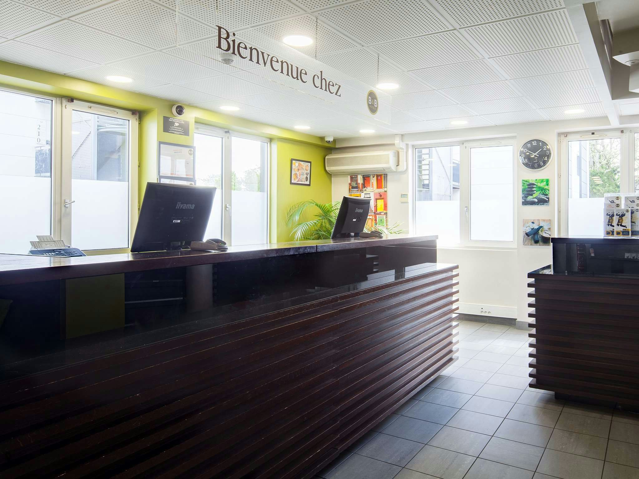 Lobby at B&B Hotel Paris Nord Aulnay-sous-Bois, AULNAY SOUS BOIS