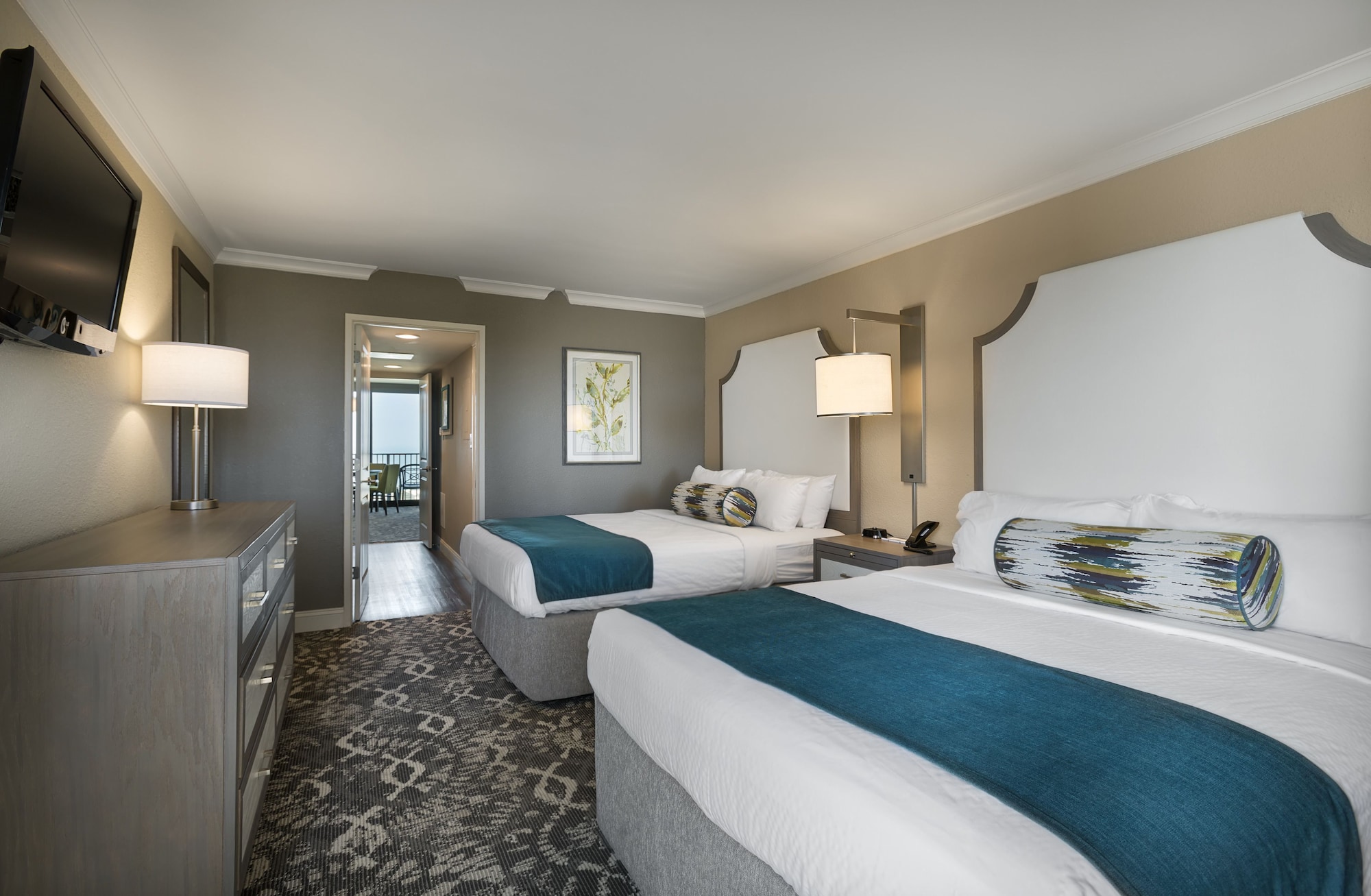 1 Bedroom, Palm, Suite, Murphy Bed, 2 Queen Beds, Ocean View