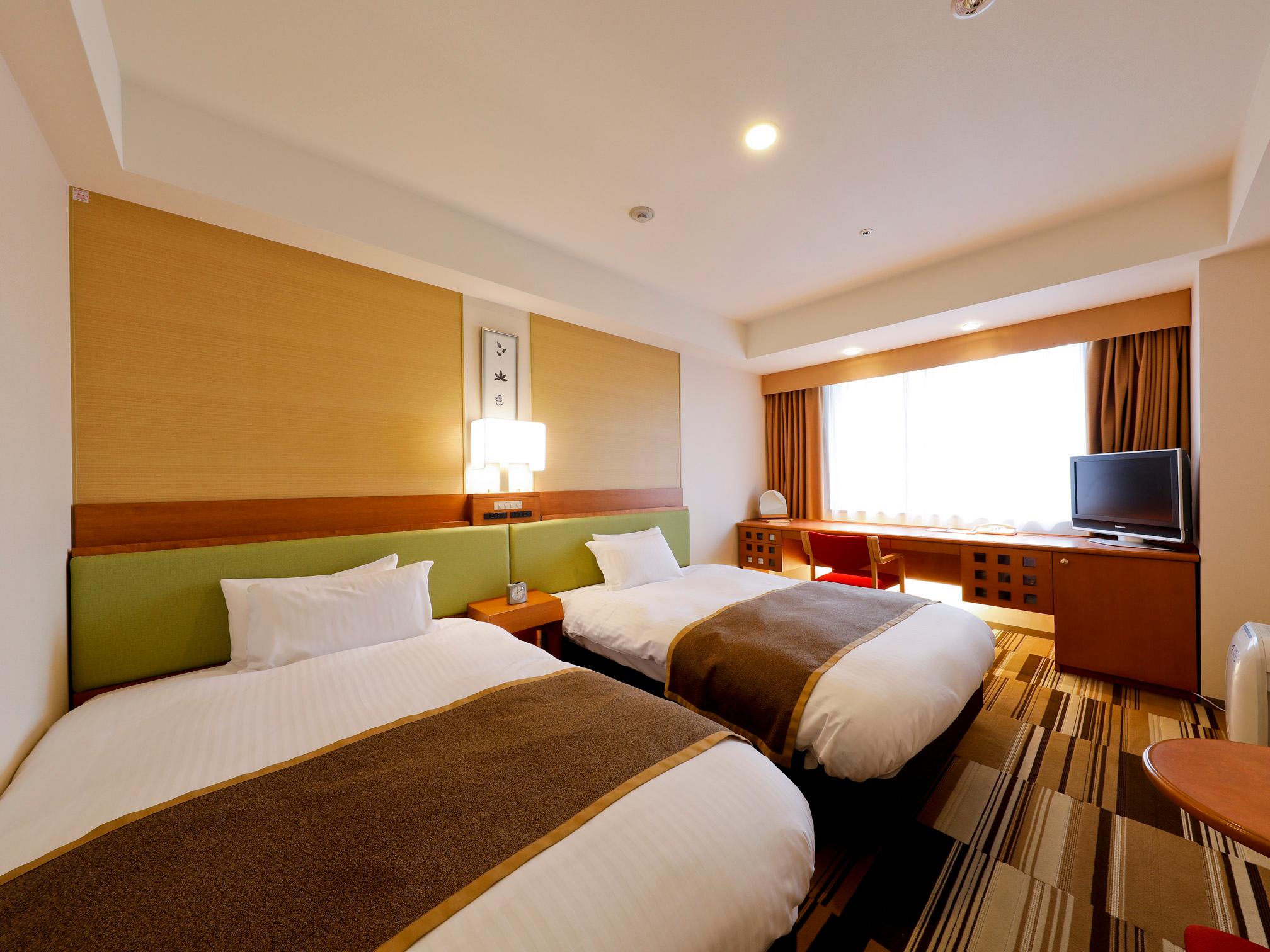 Semi Room, 2 Semi Double Beds, Smoking