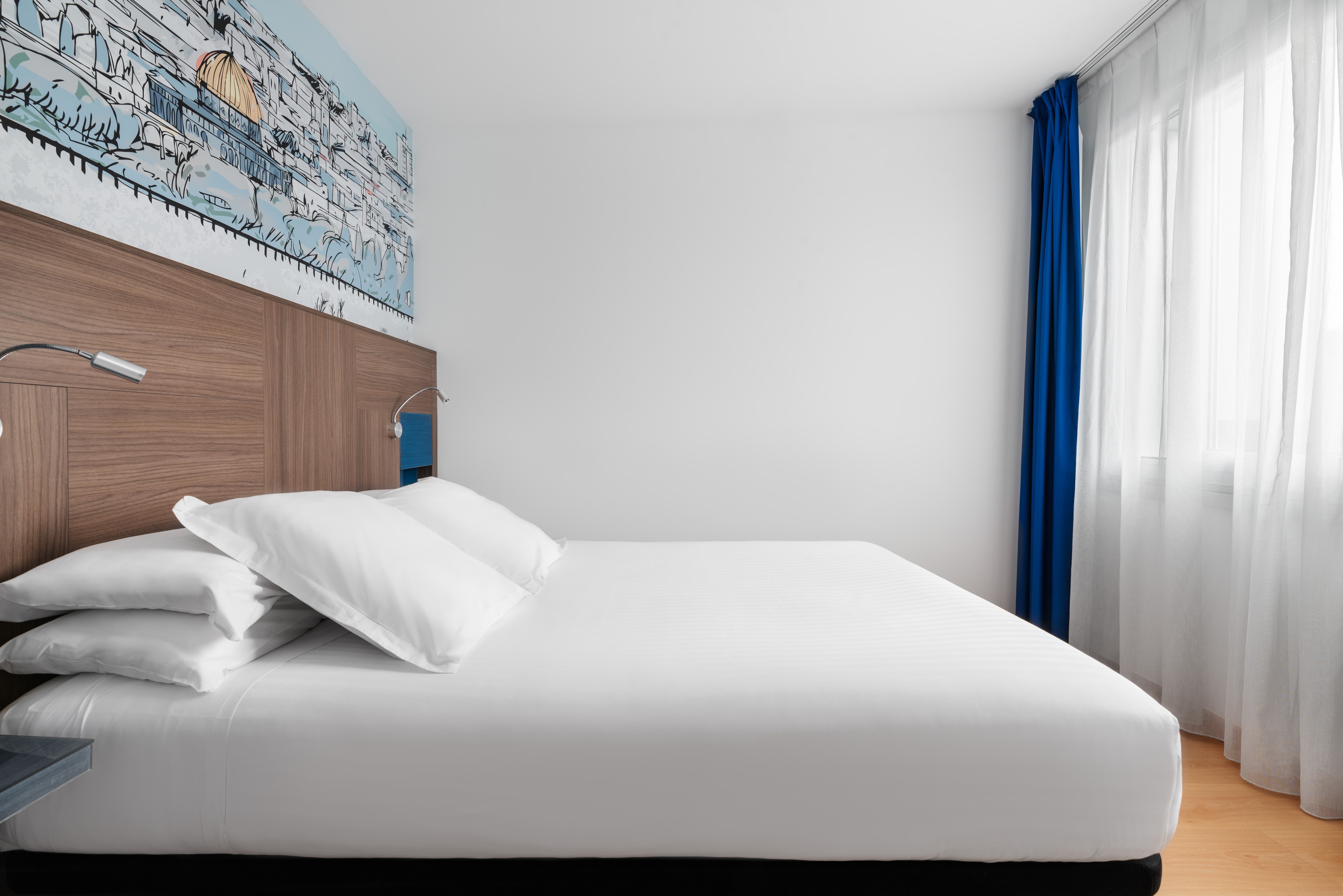 غرفة قياسية مفردة بسرير مزدوج، Eurostars Blue Coruna 7/9