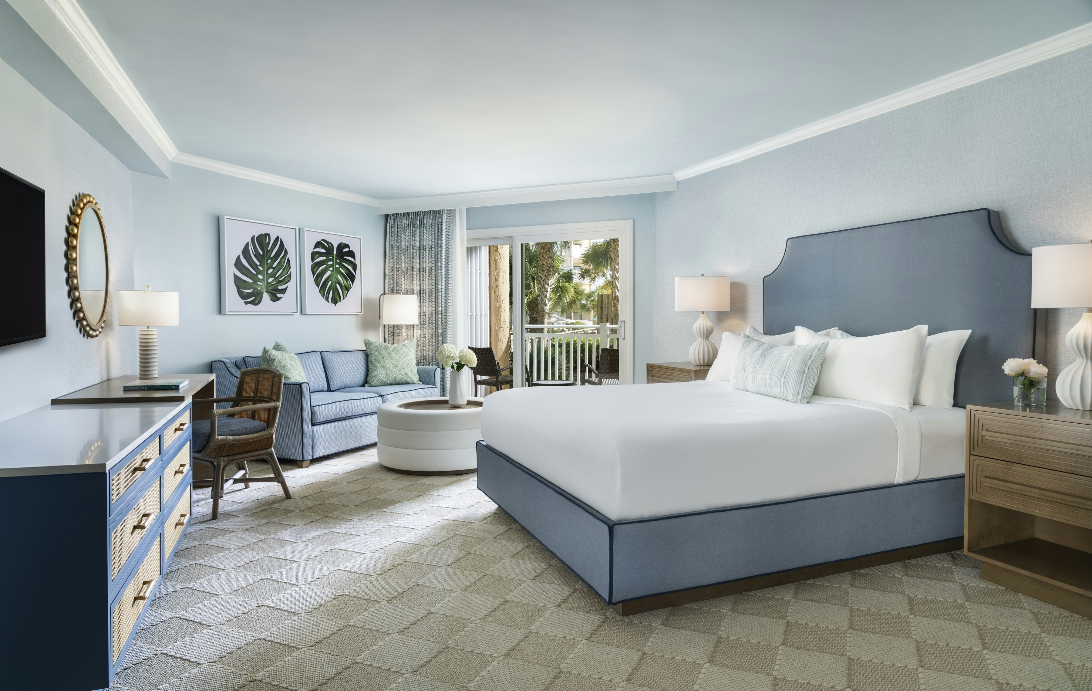 STUDIO, SUITE, KING BED, COURTYARD VIEW
