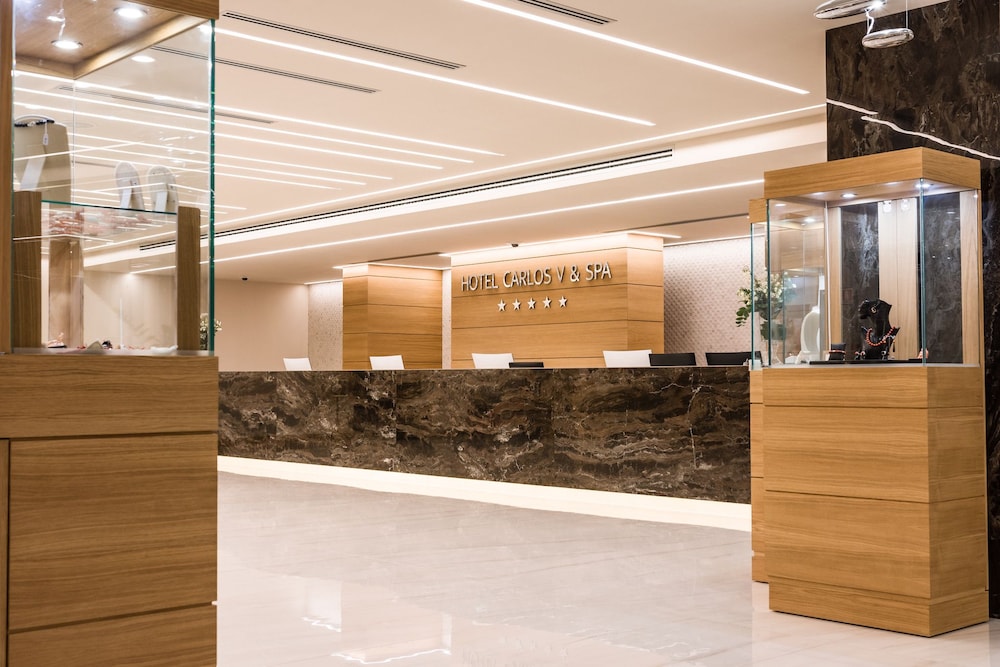 Lobby at Smy Carlos V Wellness & Spa Alghero, ALGHERO