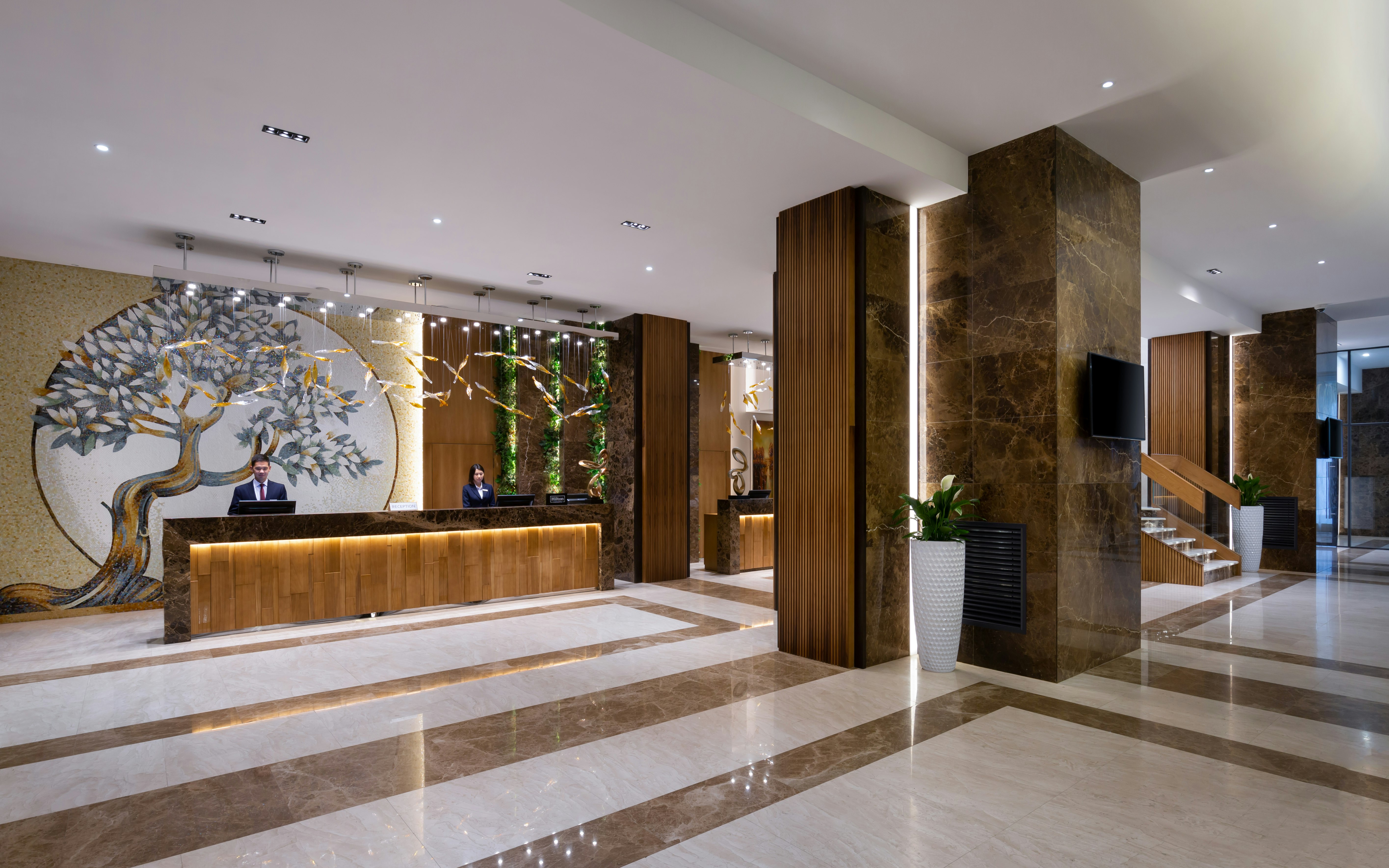 Lobby at DoubleTree by Hilton Almaty, ALMATY