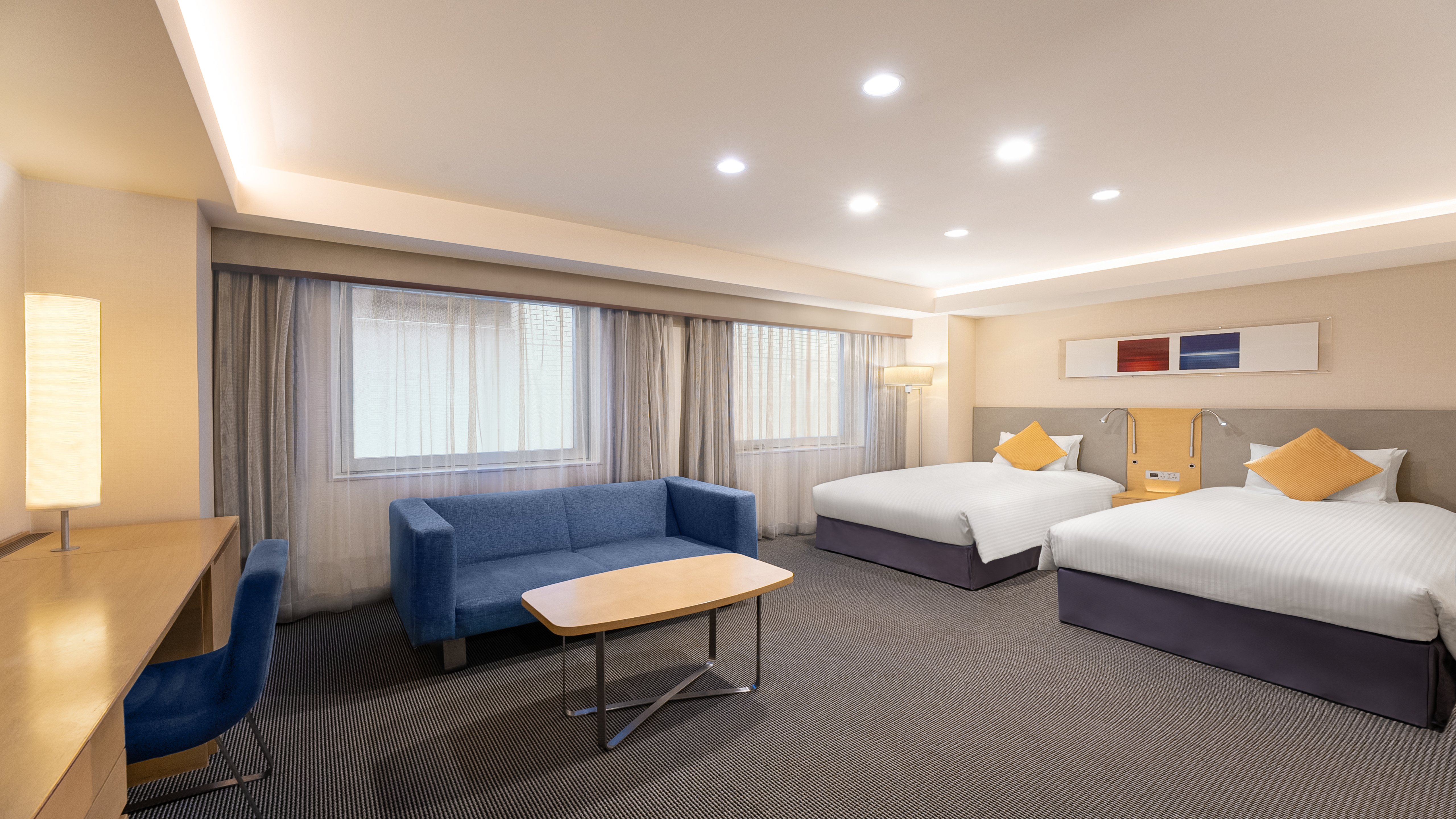 Universal, Twin Beds، Hotel Jal City Kannai Yokohama 2/5