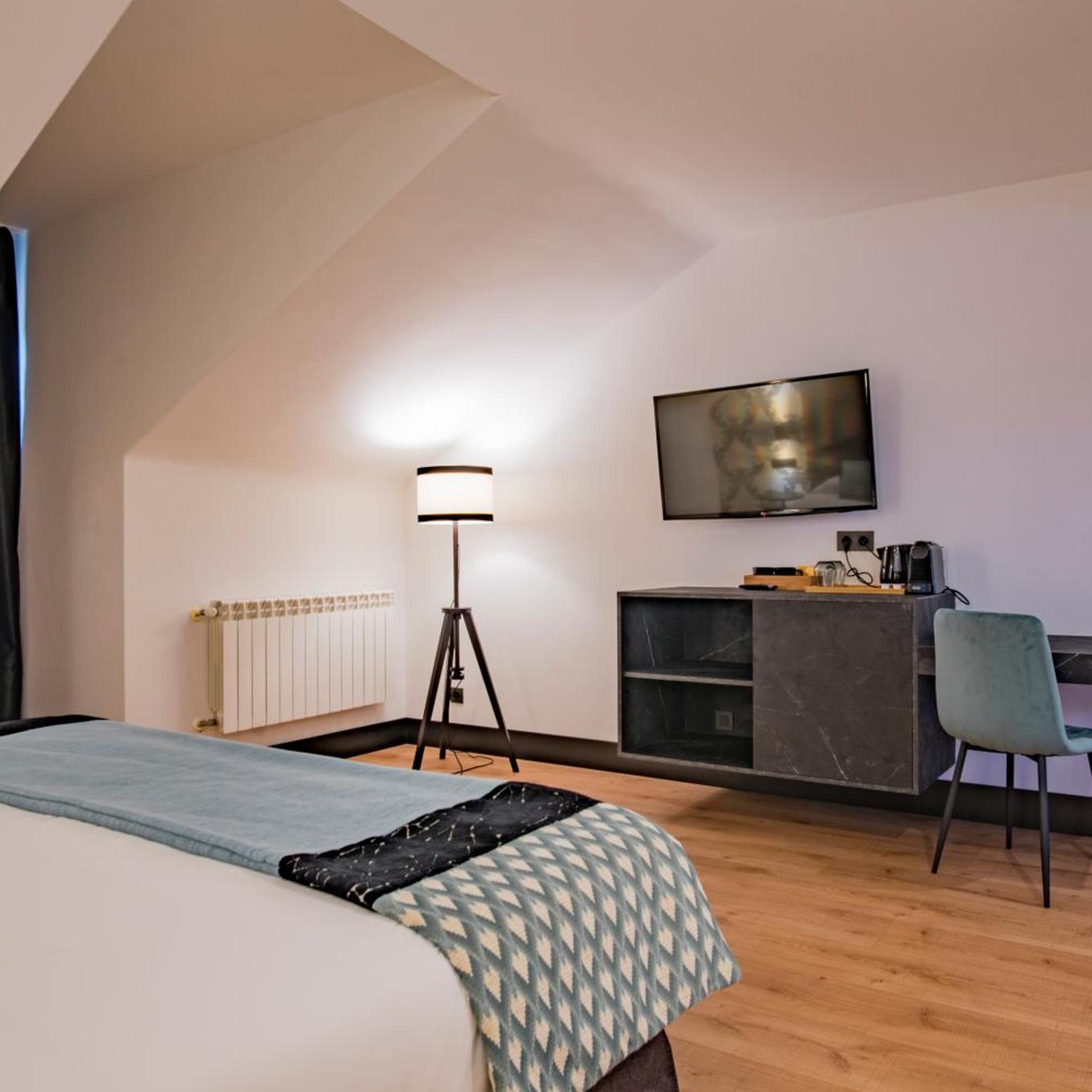 غرفة بسرير مزدوج أو سريرين منفصلين، Hotel Mirador De La Cepada 7/8