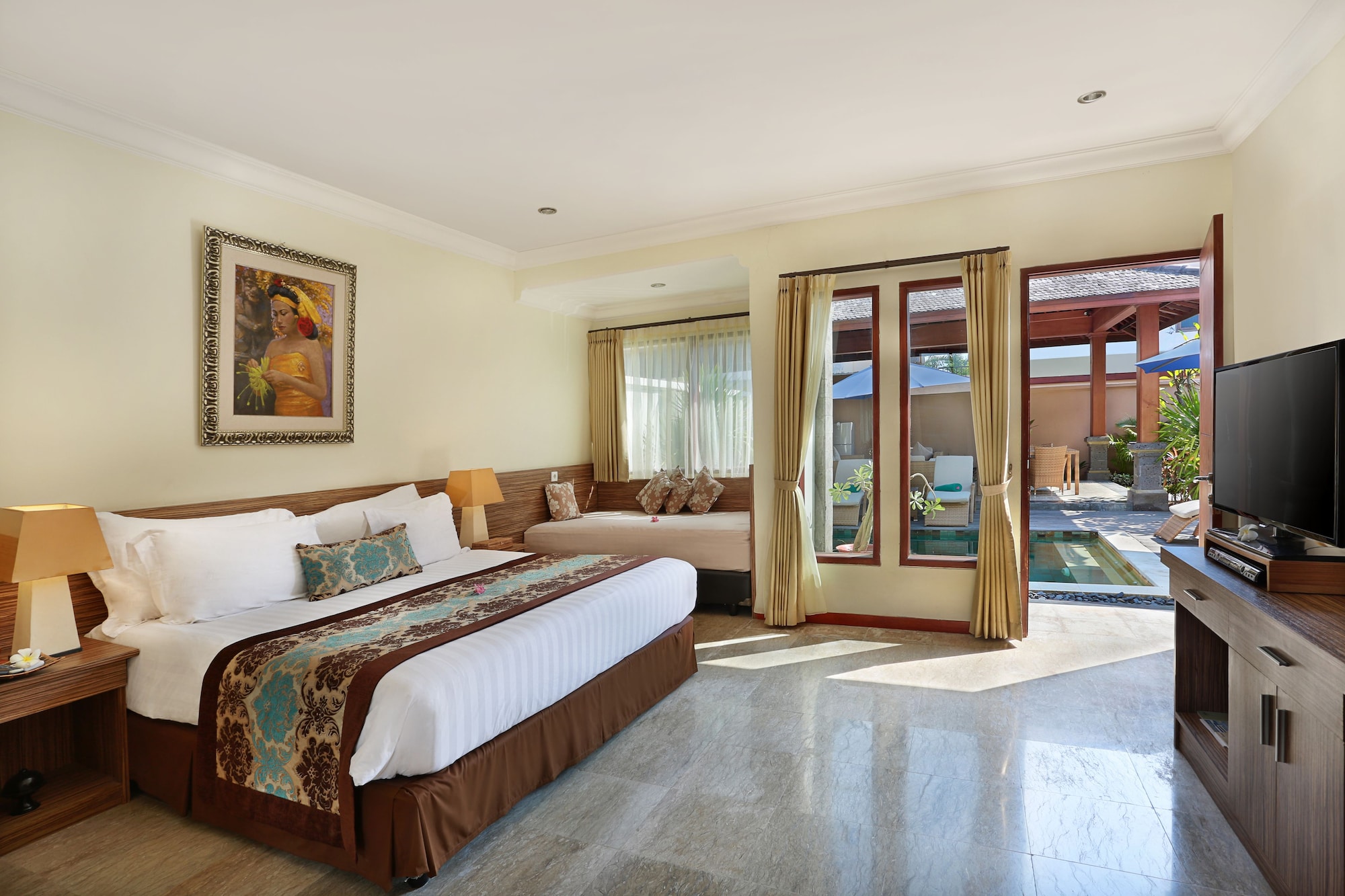 2 Bedrooms, Akoya, Pool, Villa, King and Queen Bed