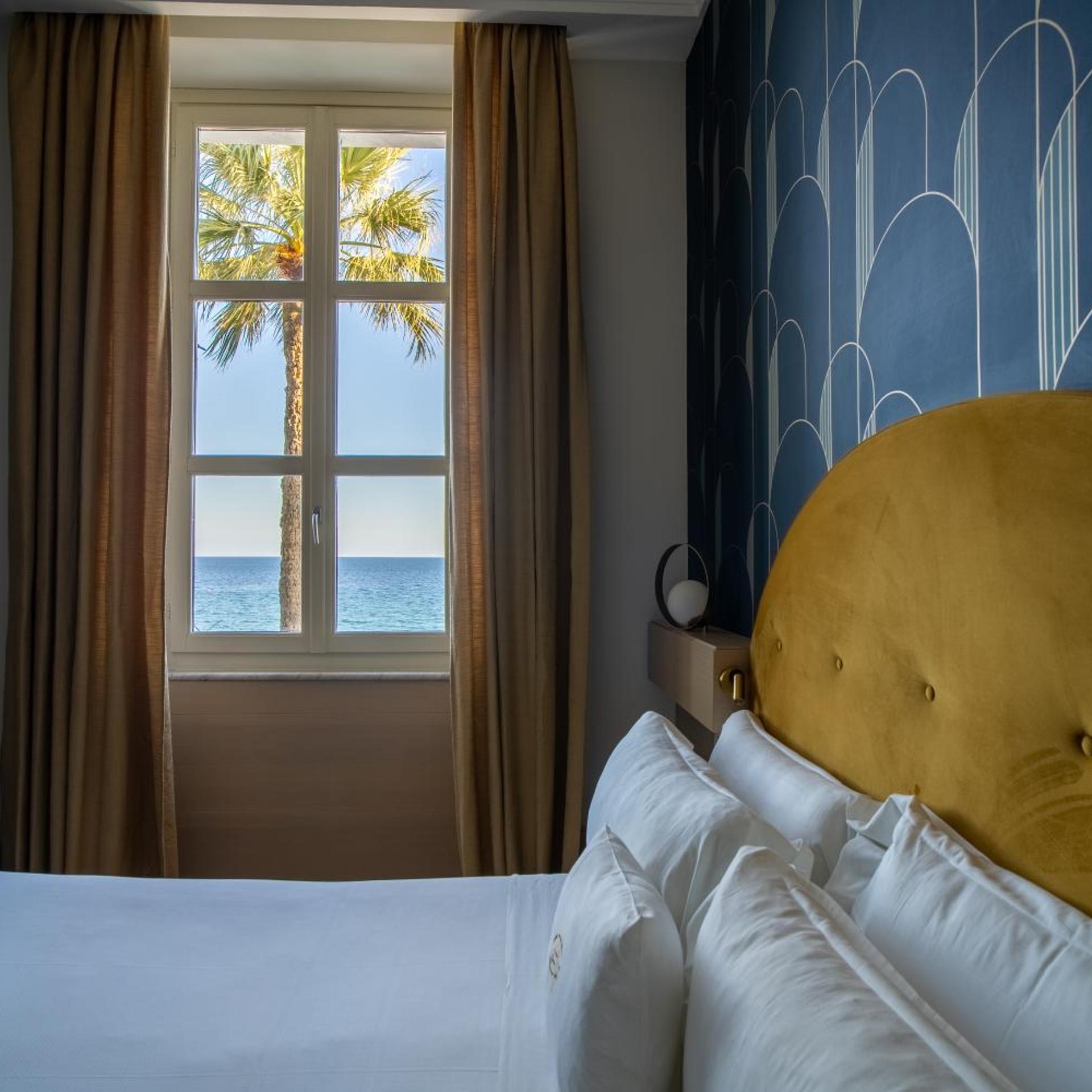 غرفة سوبيريور بسرير مزدوج أو سريرين منفصلين بإطلالة على البحر، Grand Hotel Alassio Beach & SPA Resort 2/4