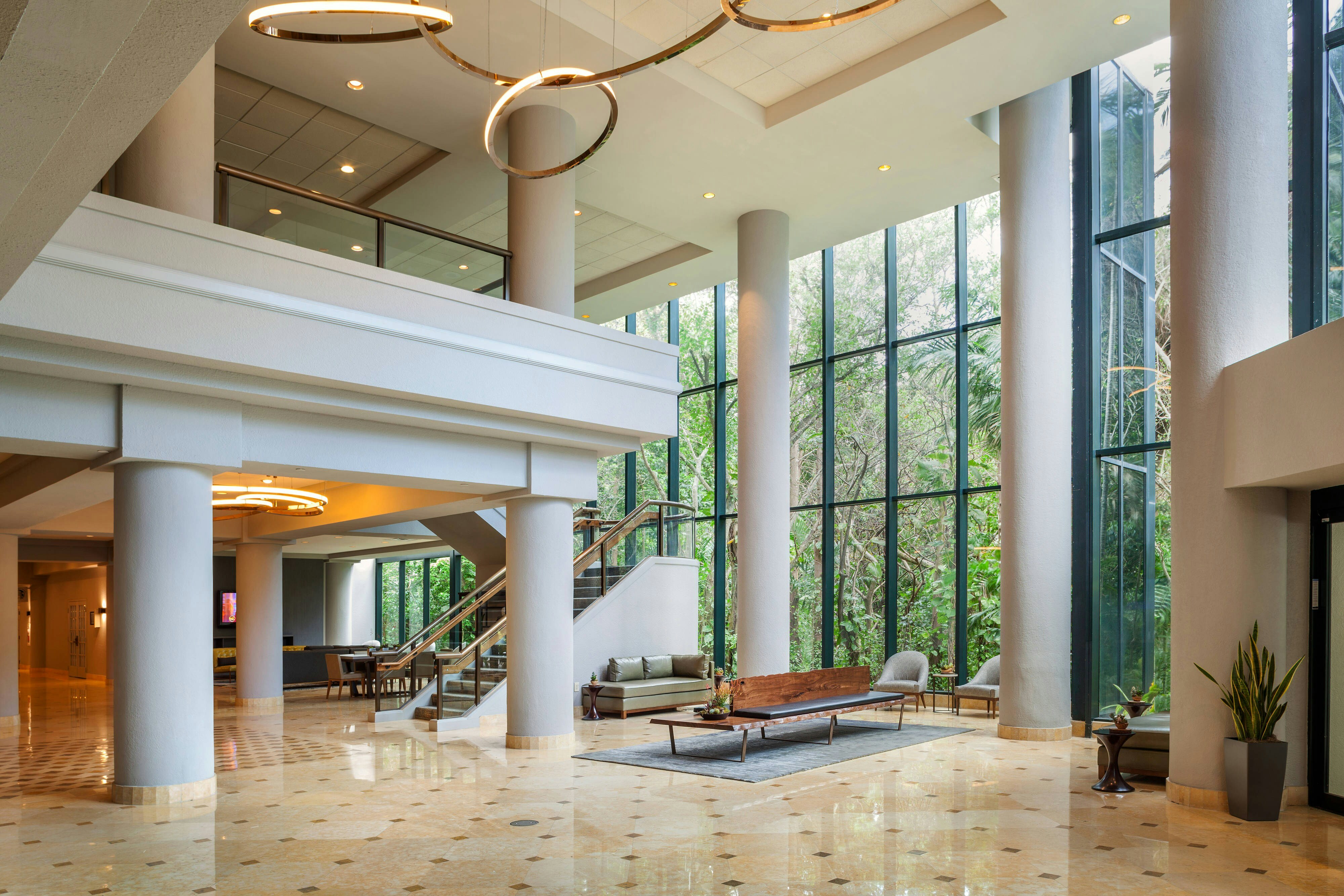 Lobby at Marriott Fort Lauderdale North, FORT LAUDERDALE - FL