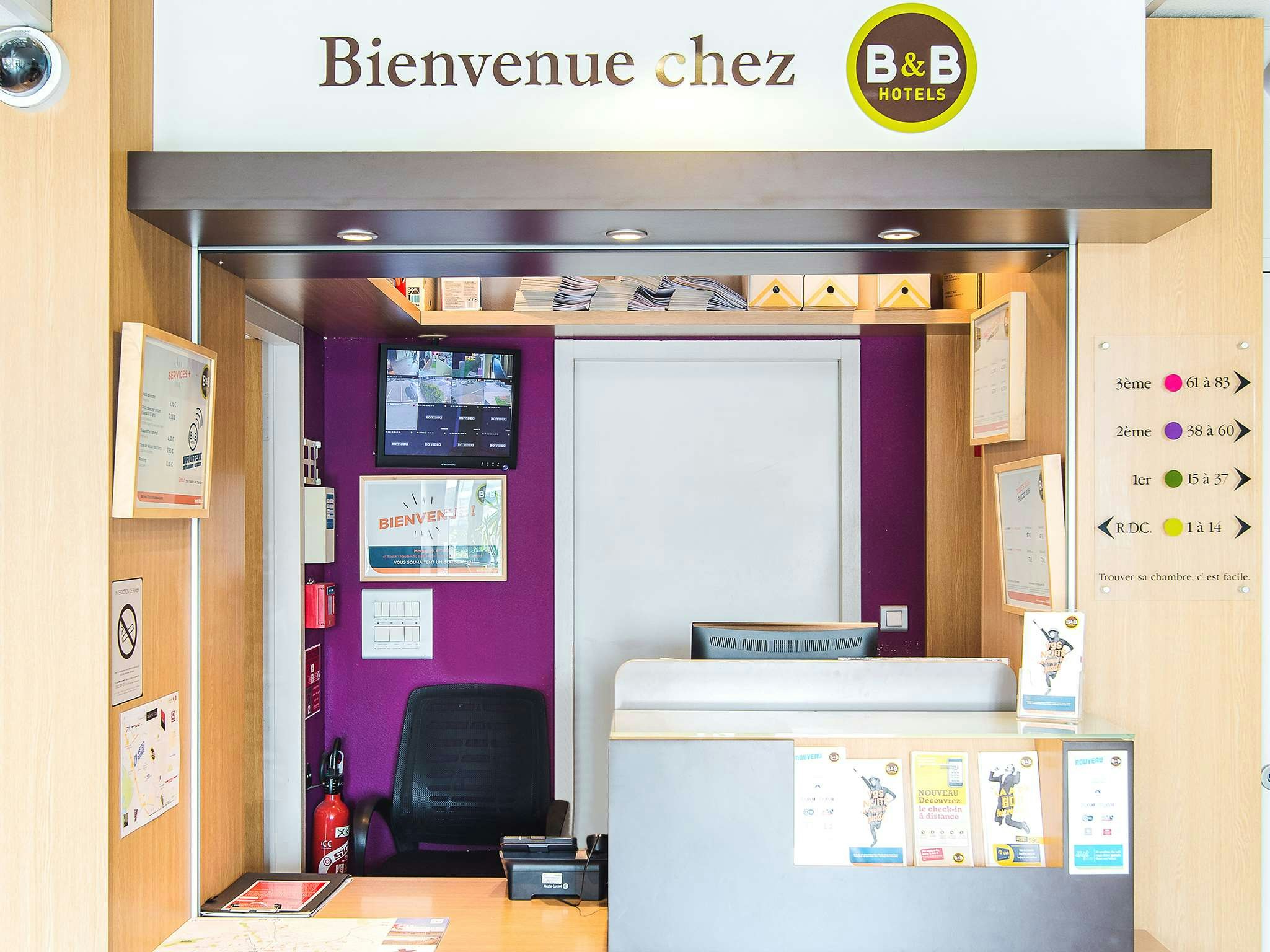 Lobby at B&B Hotel Toulouse Basso Cambo, TOULOUSE