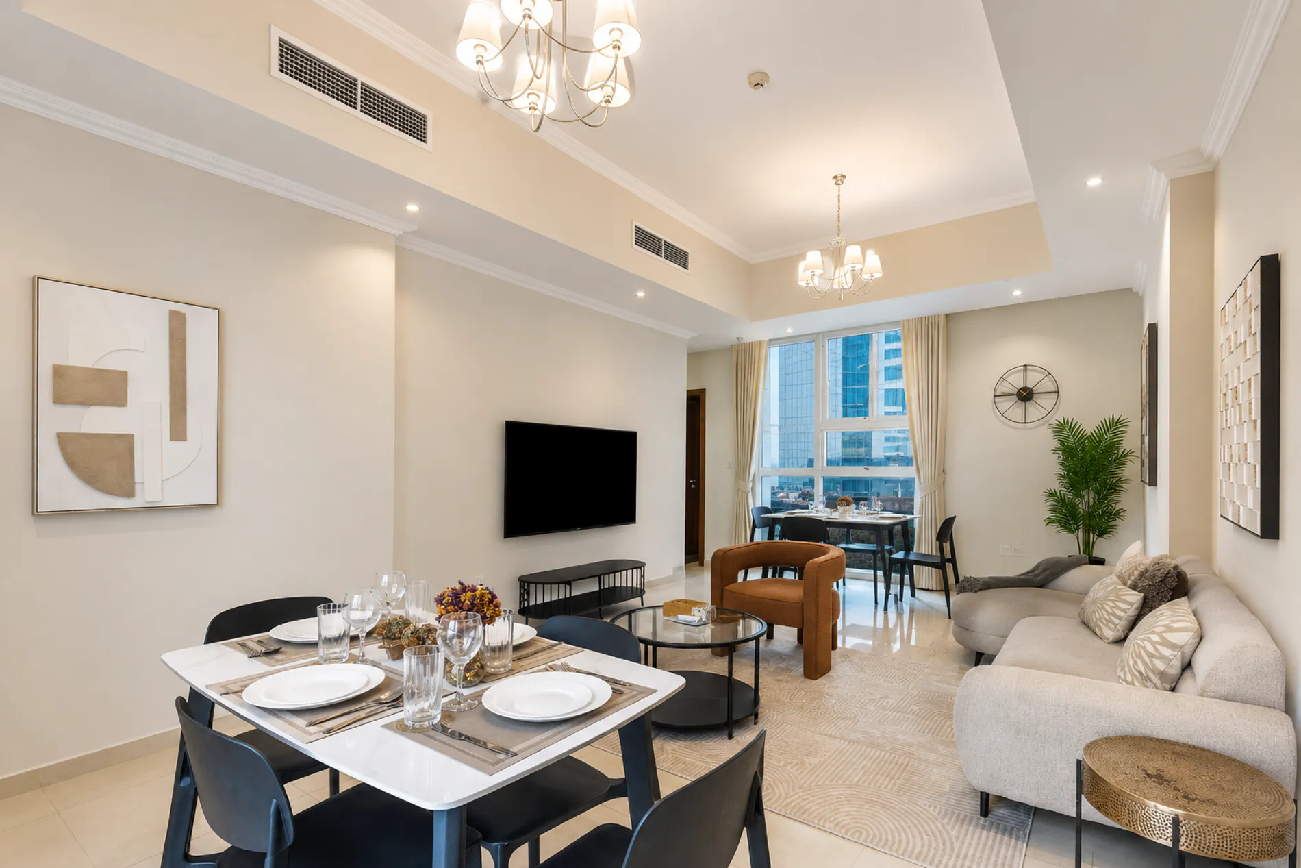 2B & Maid in Dunya 5 Min Walk to Dubai Mall 12/14