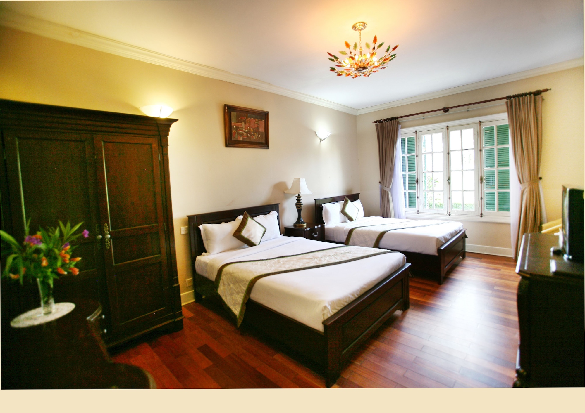 JUNIOR, 2 DOUBLE BEDS