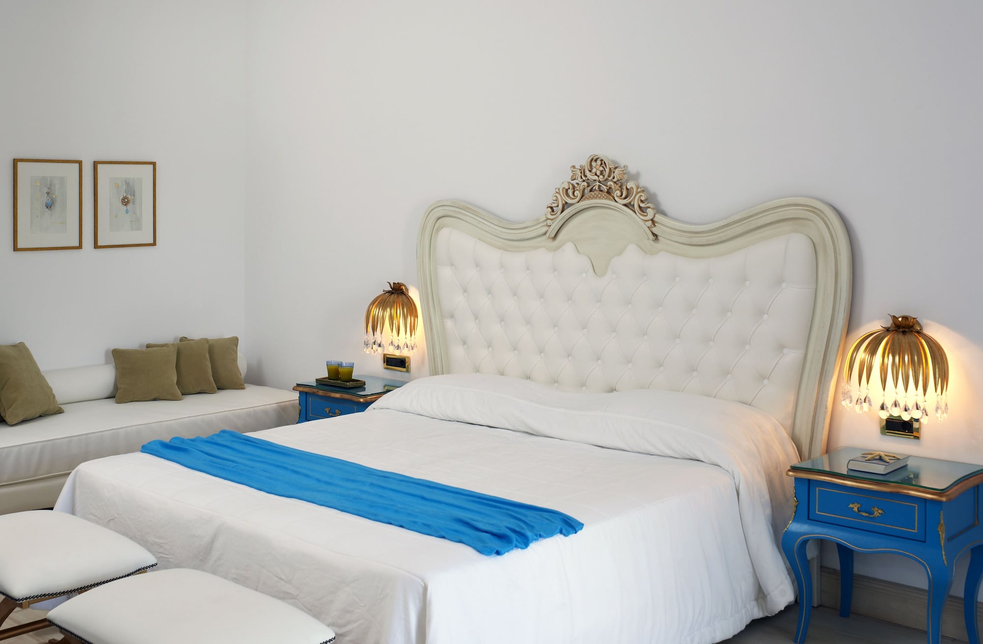 Room, Twin Beds, Land View