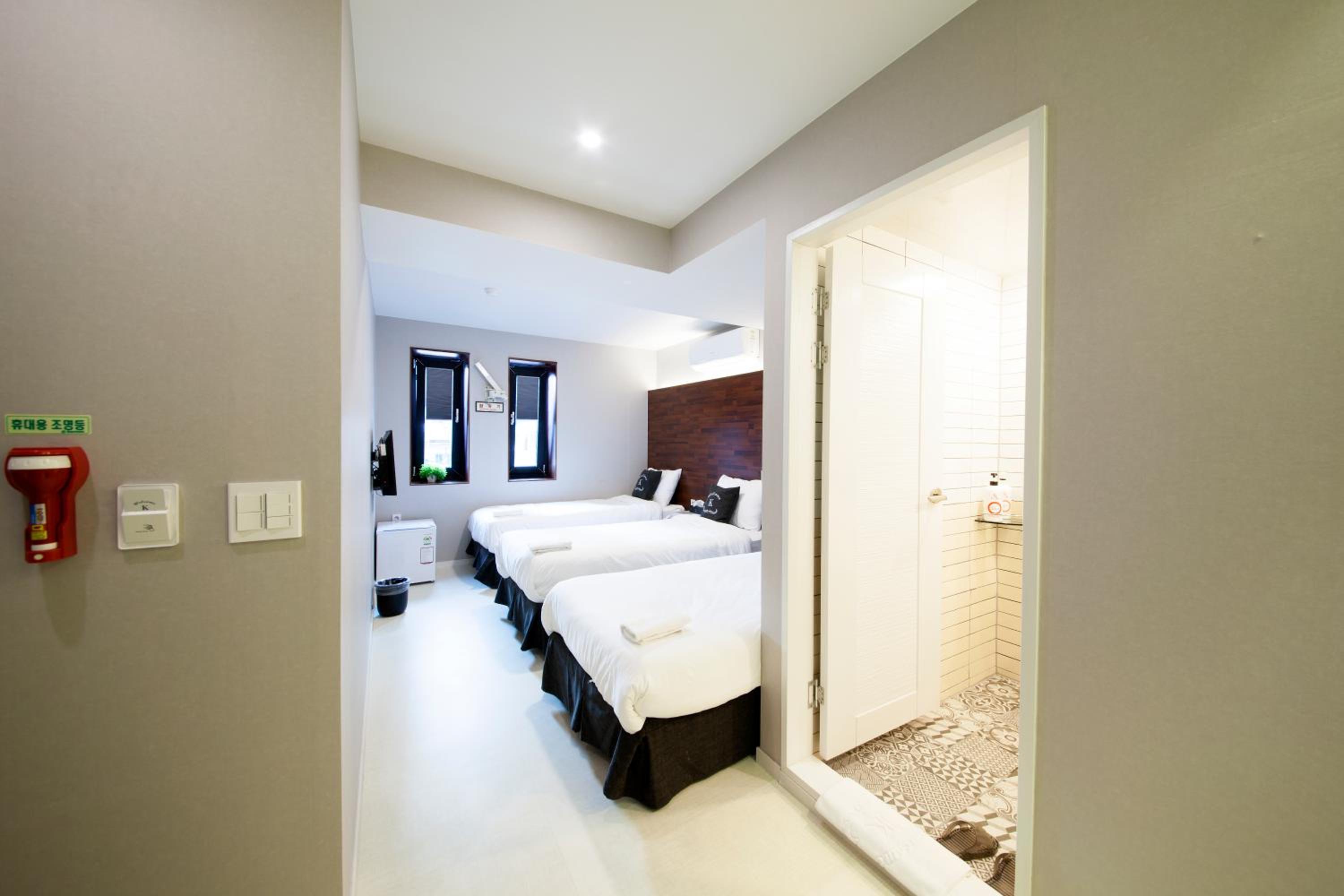 غرفة ديلوكس ثلاثية، K-Guesthouse Seomyeon 1 4/4