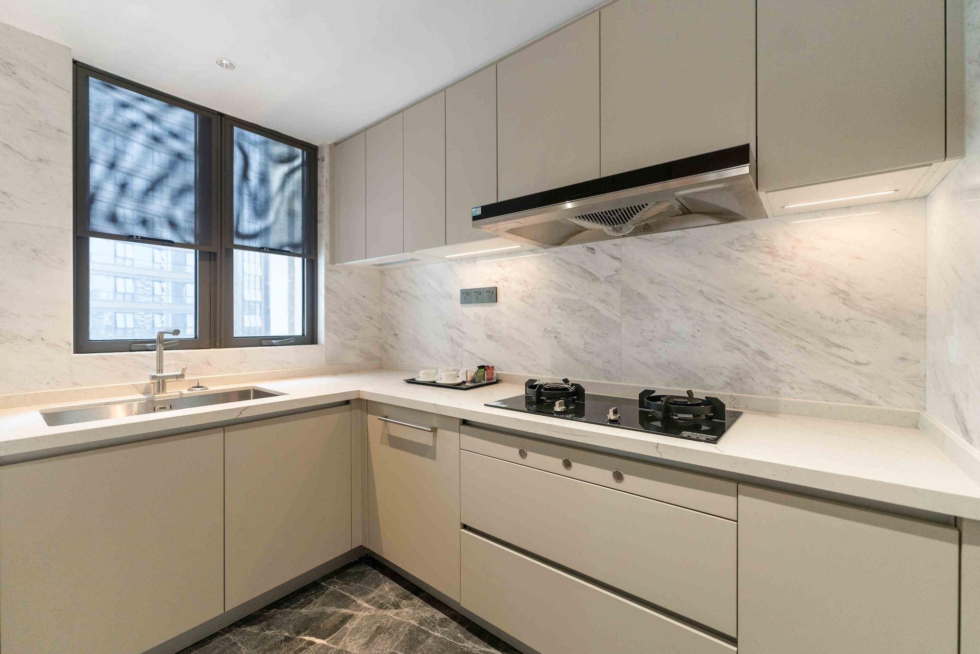 غرفة تنفيذية بغرفتي نوم، CM Plus Service Apartment Shenzhen Taige 9/9