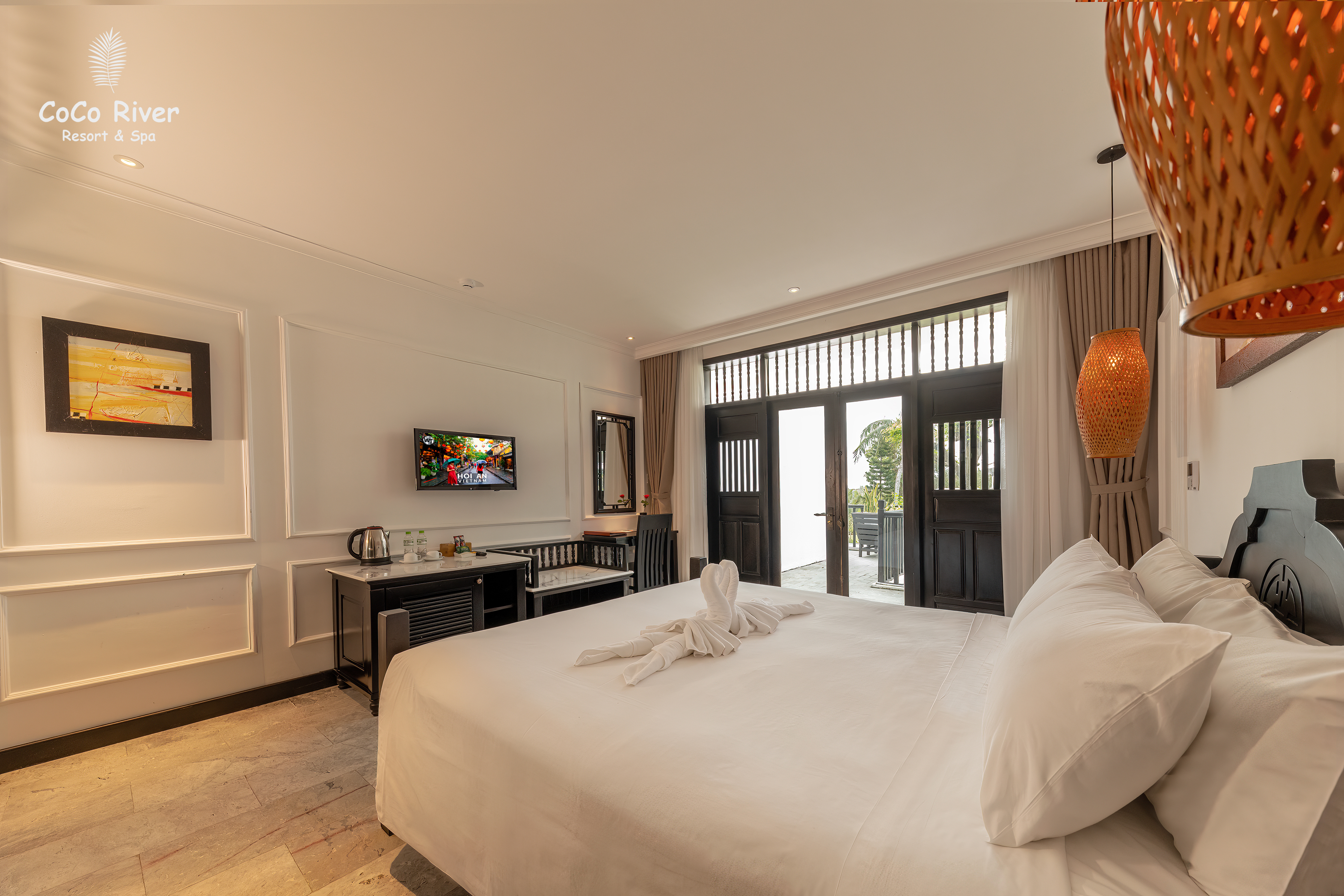 Deluxe, Double Bed, Garden View