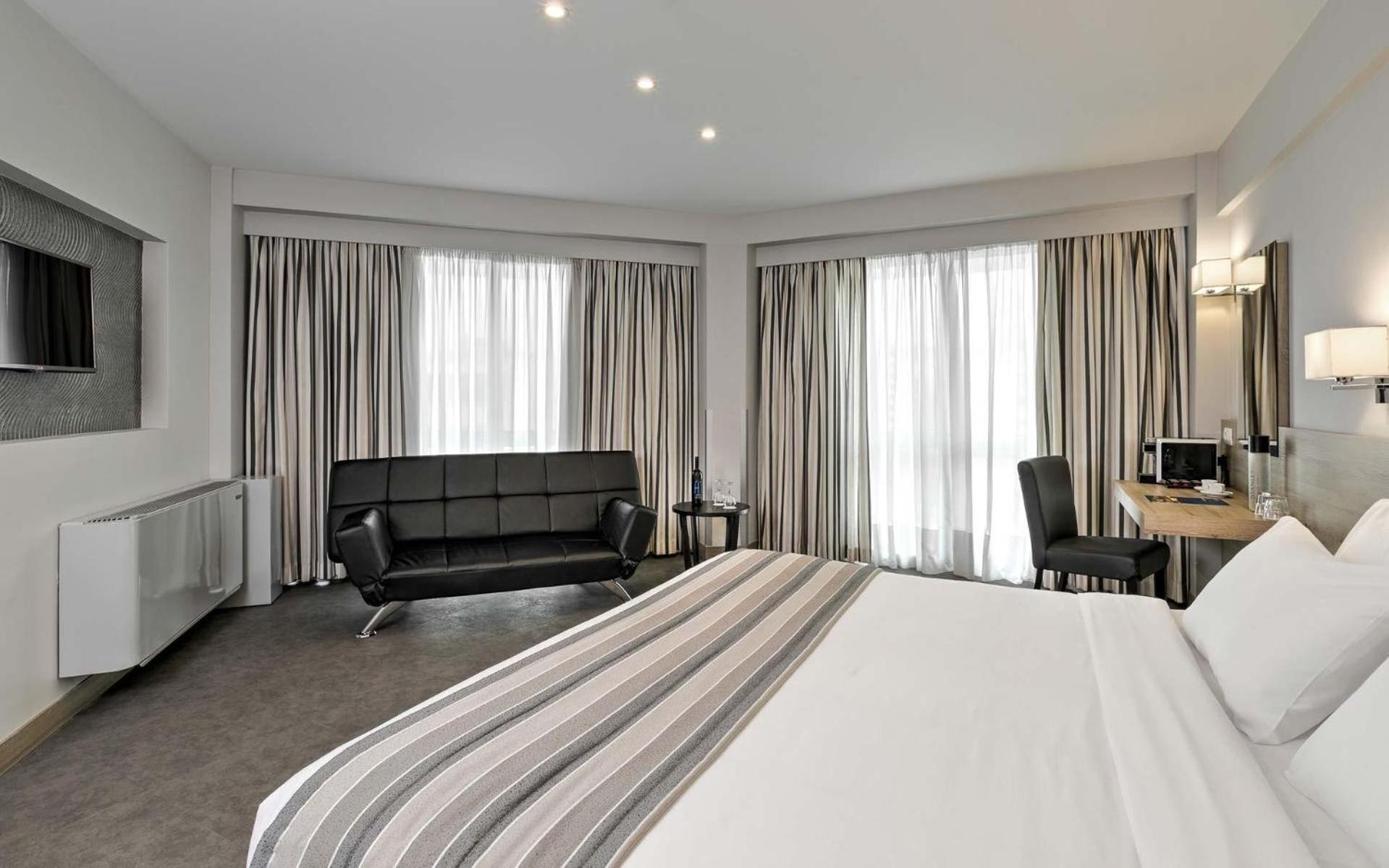 Family, Double Bed, Sofa