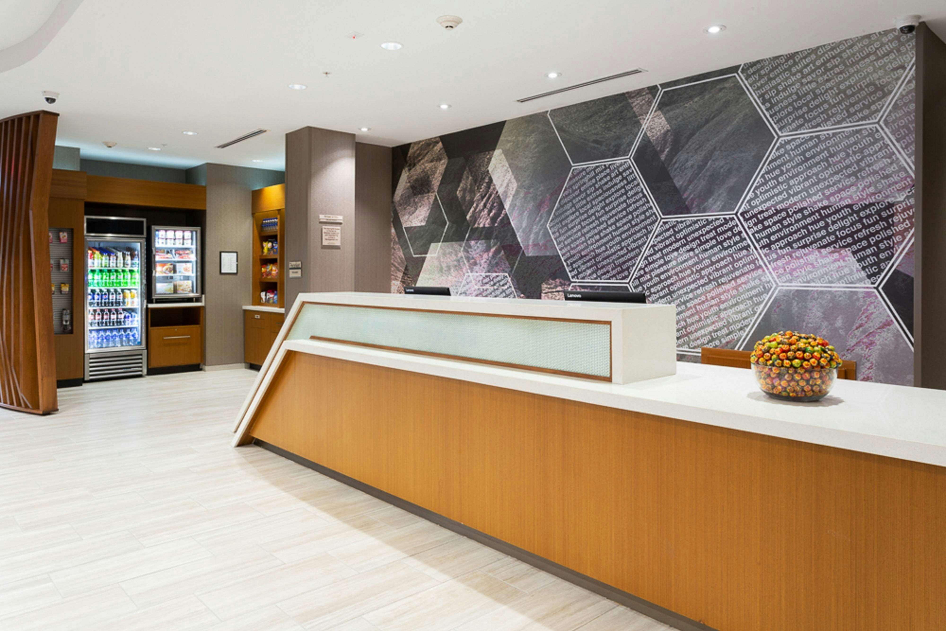Lobby at Springhill Suites Fort Lauderdale Miramar, MIRAMAR - FL