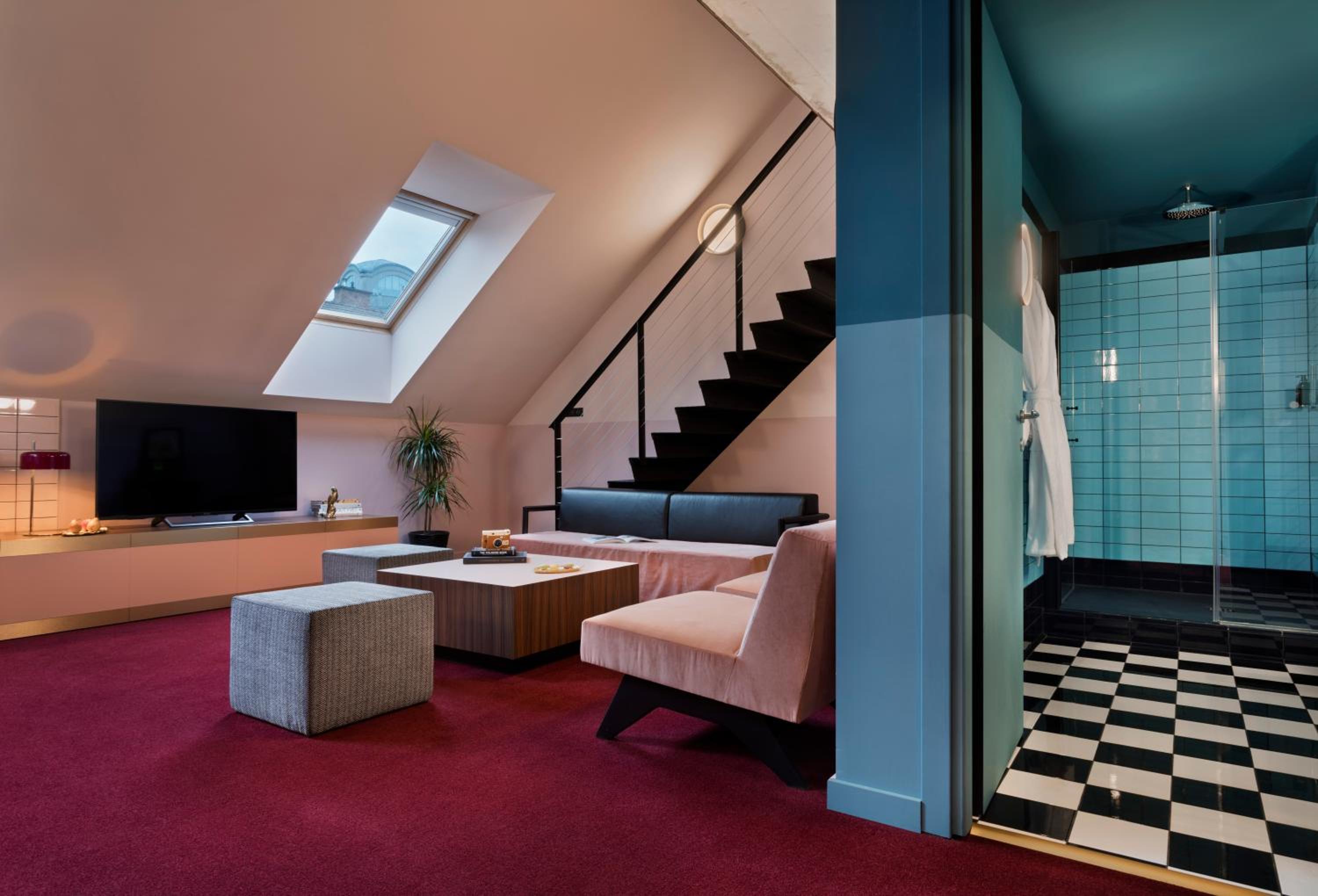 جناح جونيور بسرير كينج مع أريكة، Stories Boutique Hotel 5/6