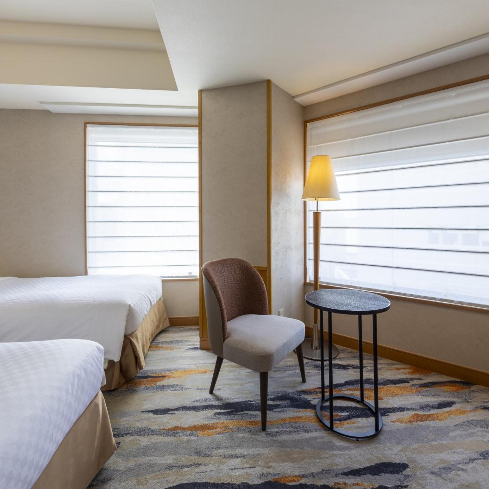 Economy, Twin Beds, Jr Hotel Clement Takamatsu 5/9