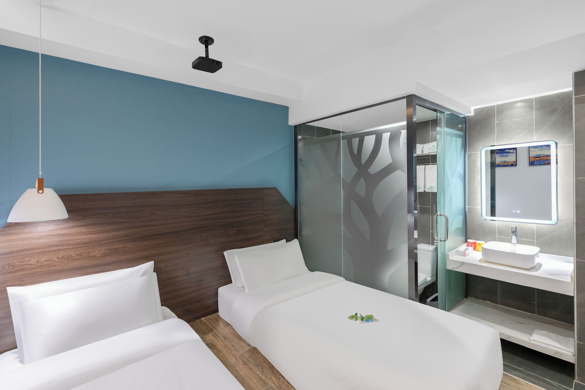Japanese, Twin Beds, 2 Futon Beds, No Window