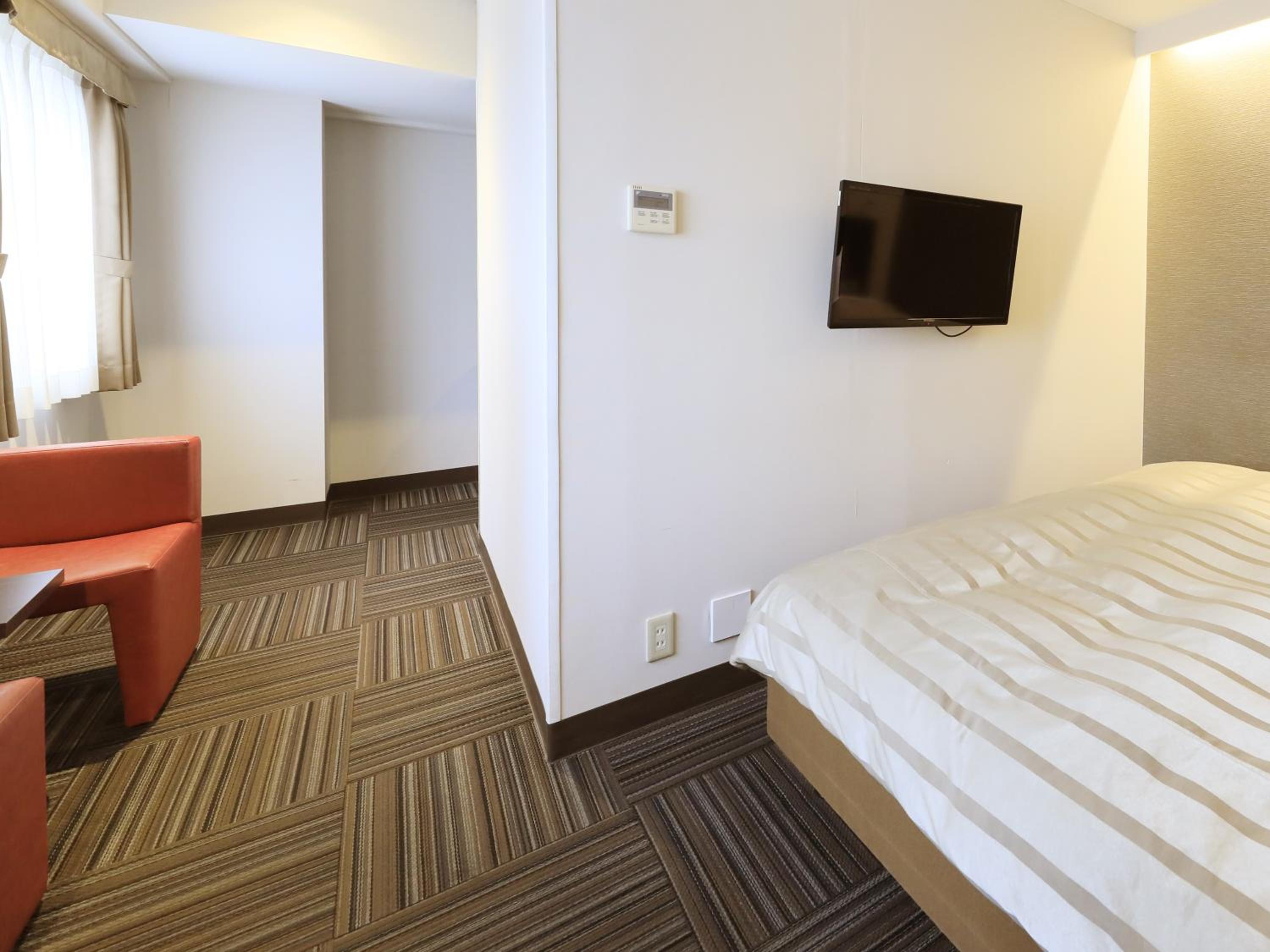 غرفة بسرير مزدوج، Atsugi Urban Hotel 3/5