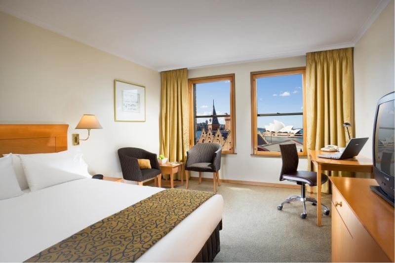 Deluxe, Double Bed, Harbour View