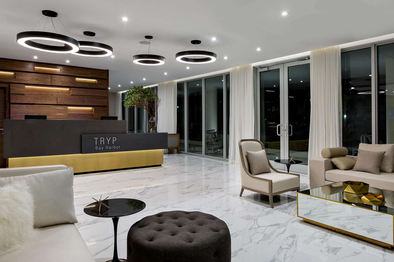 Lobby at The Altair Hotel Bay Harbor Miami, BAY HARBOR ISLANDS - FL