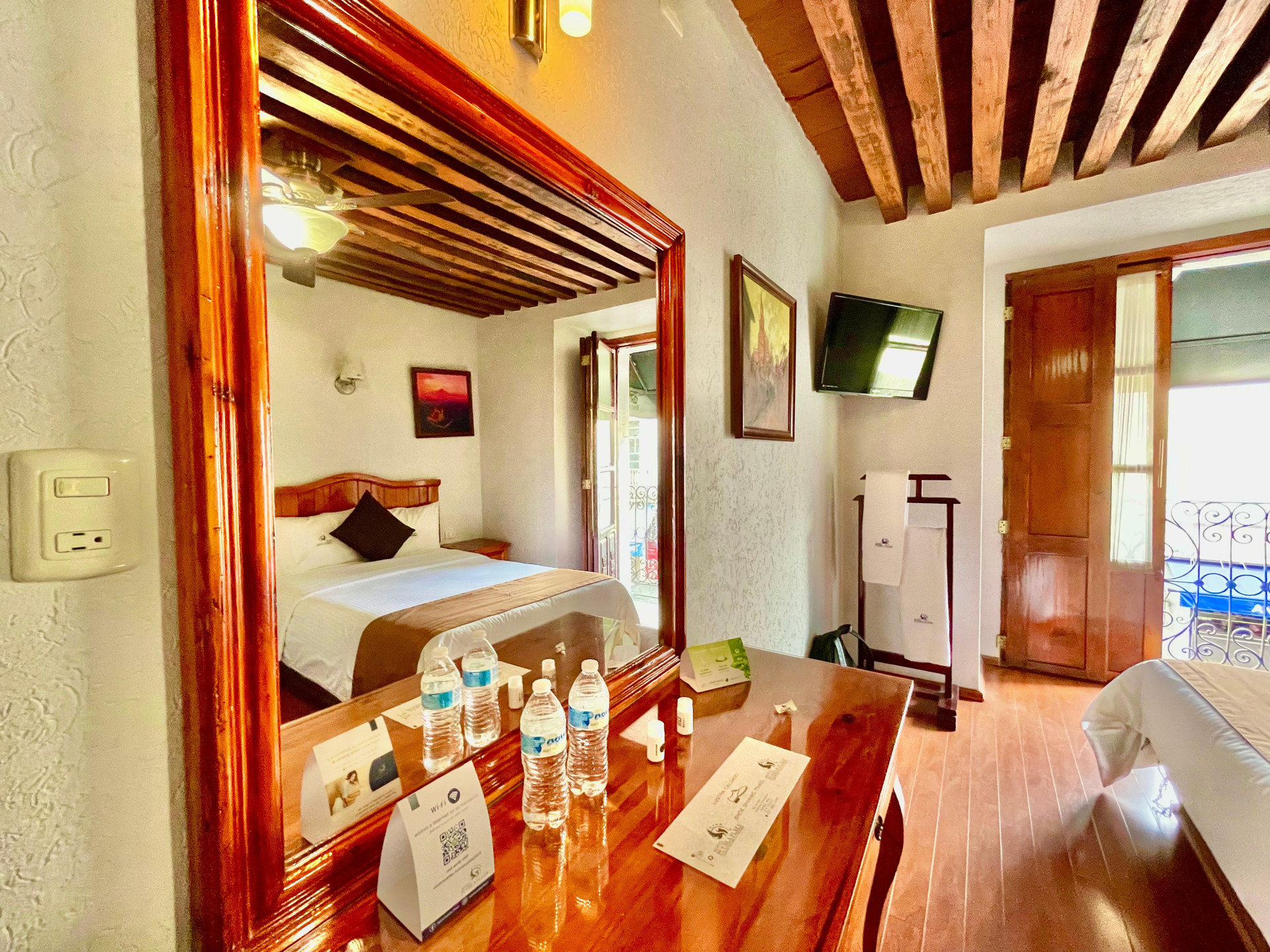 Classic, Quadruple, Street View، Hotel Puebla Plaza 5/6