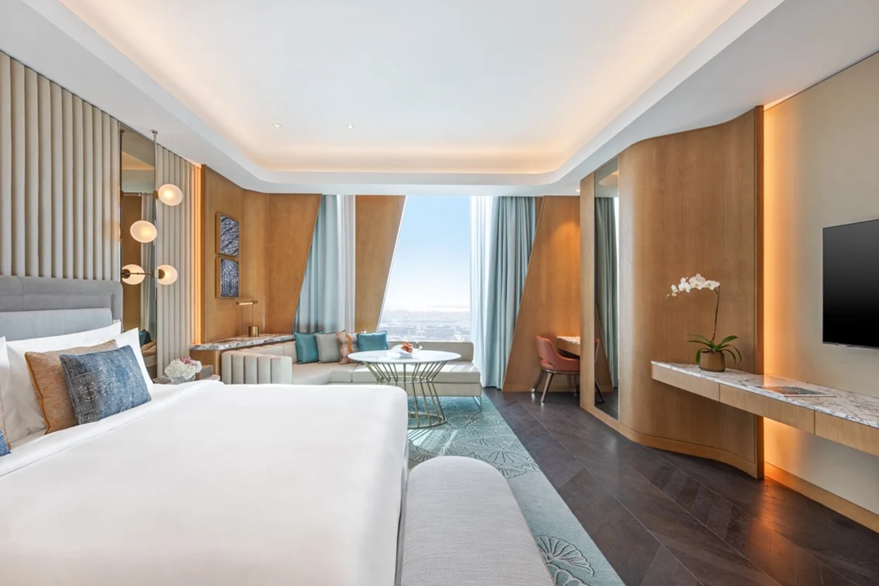 Premier, Double Bed, Sea View