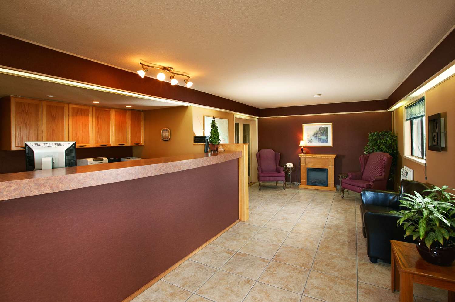 Lobby at Coast Courtenay Hotel, COURTENAY