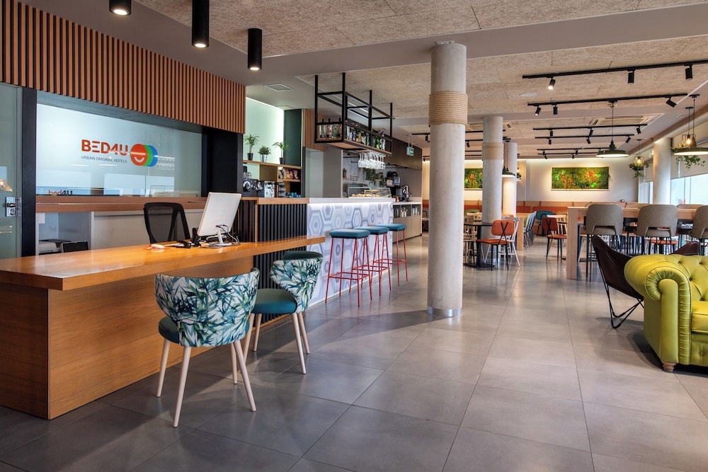 Lobby at Bed4u Pamplona, Galar