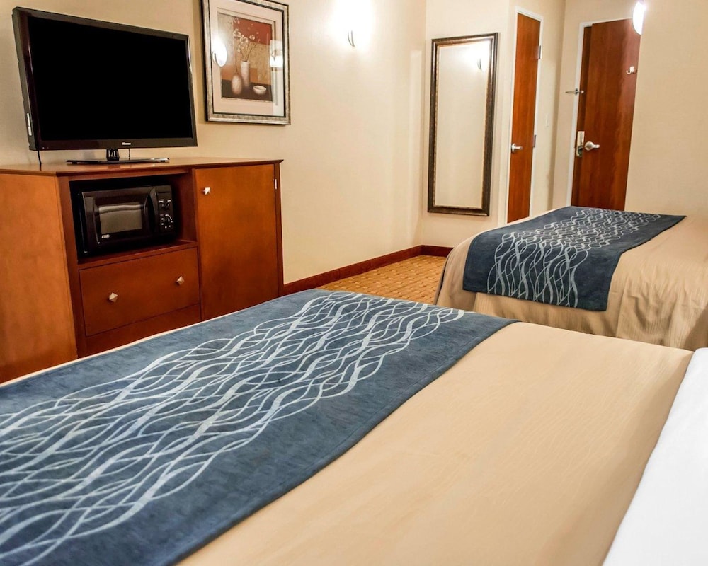 غرفة قياسية بسريرين كوين، Comfort Inn & Suites Franklin East 2/6